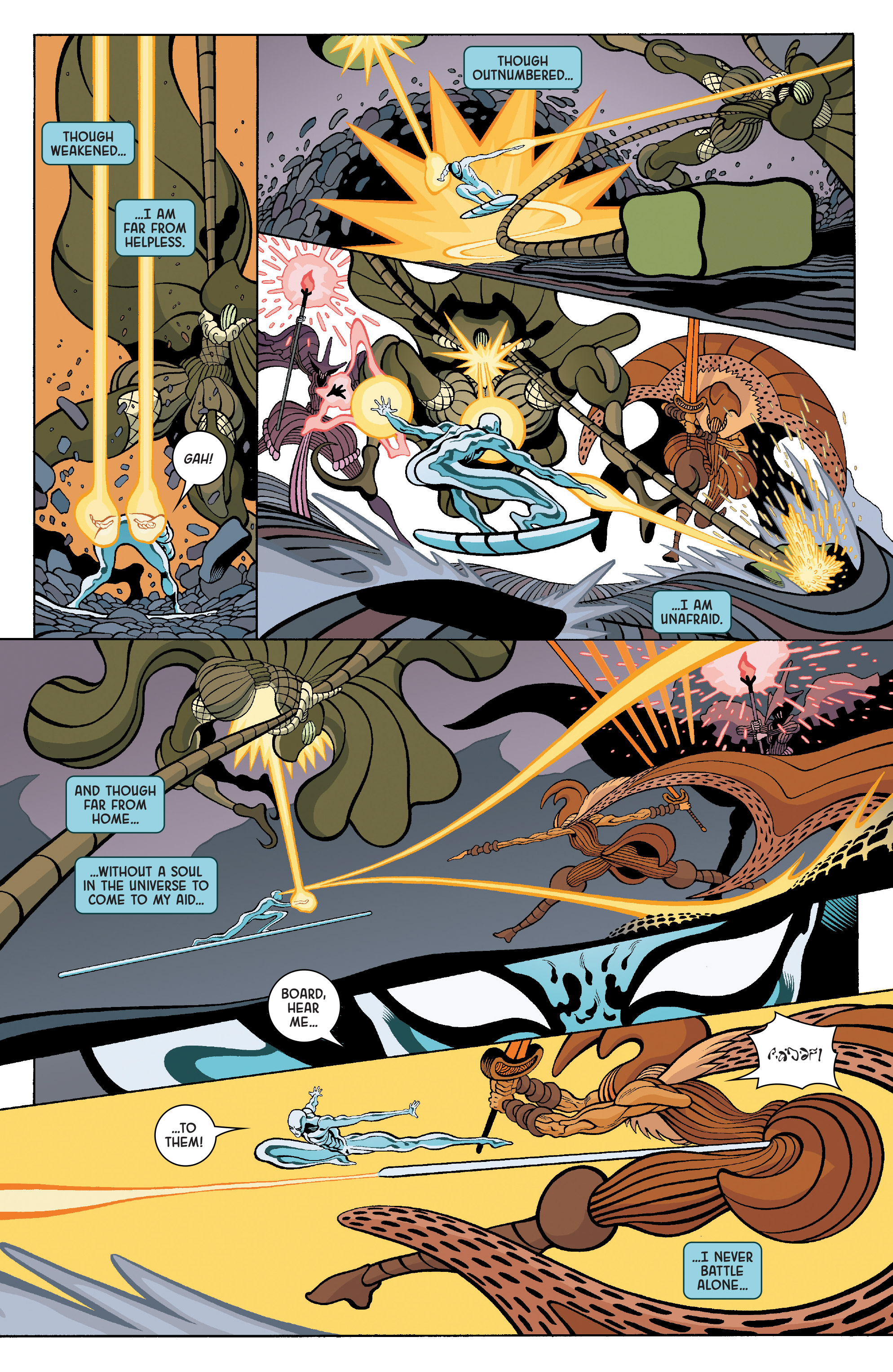 Read online Silver Surfer: Black comic -  Issue #1 - 16