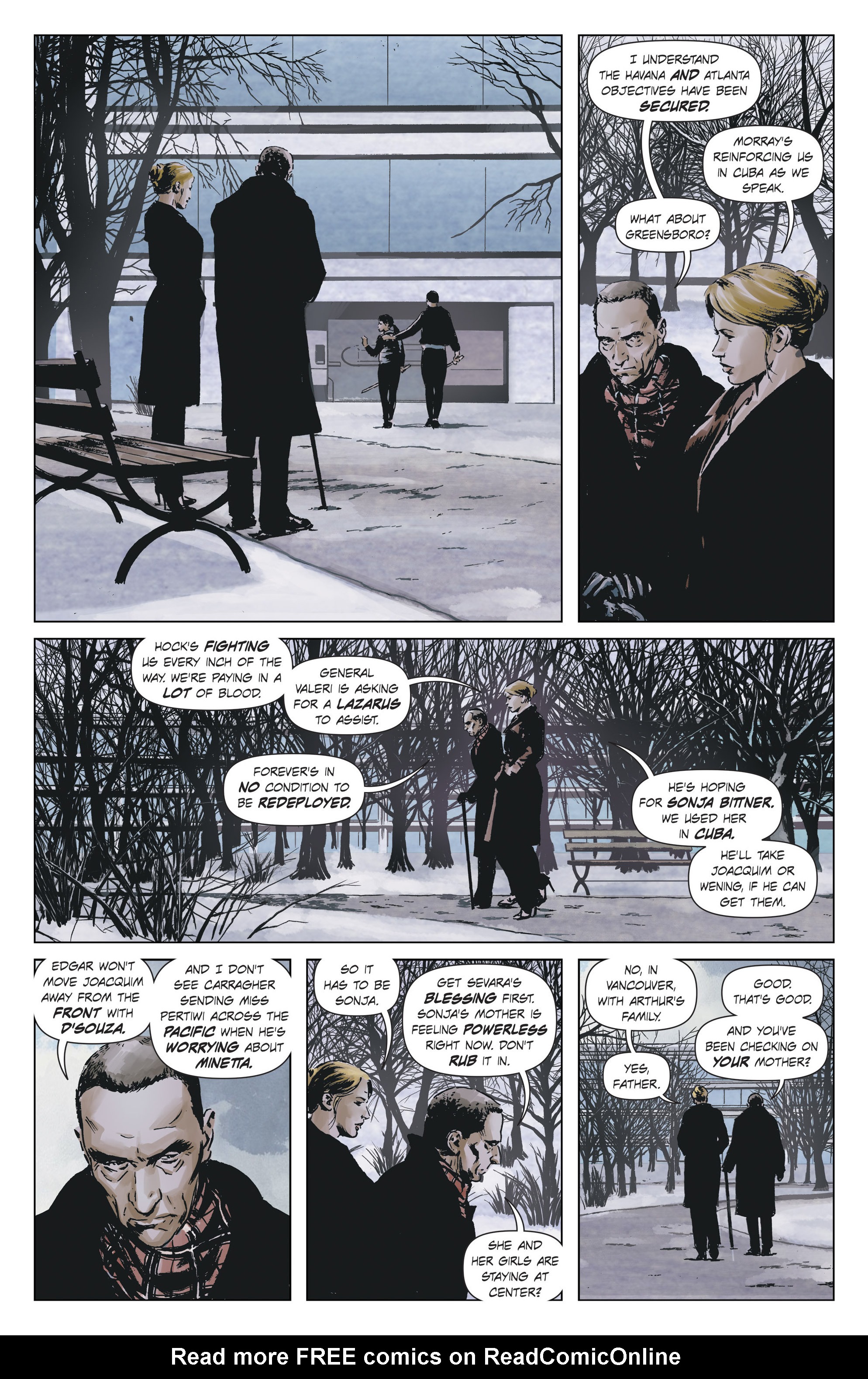 Read online Lazarus (2013) comic -  Issue #23 - 14