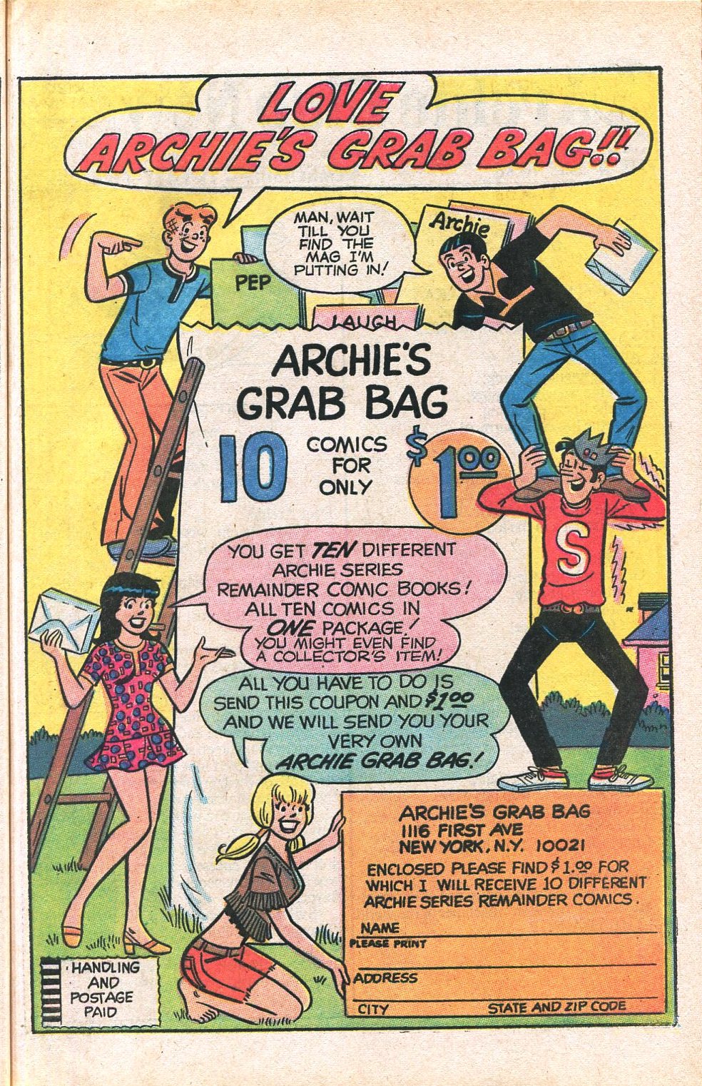 Read online Archie's Pals 'N' Gals (1952) comic -  Issue #60 - 31
