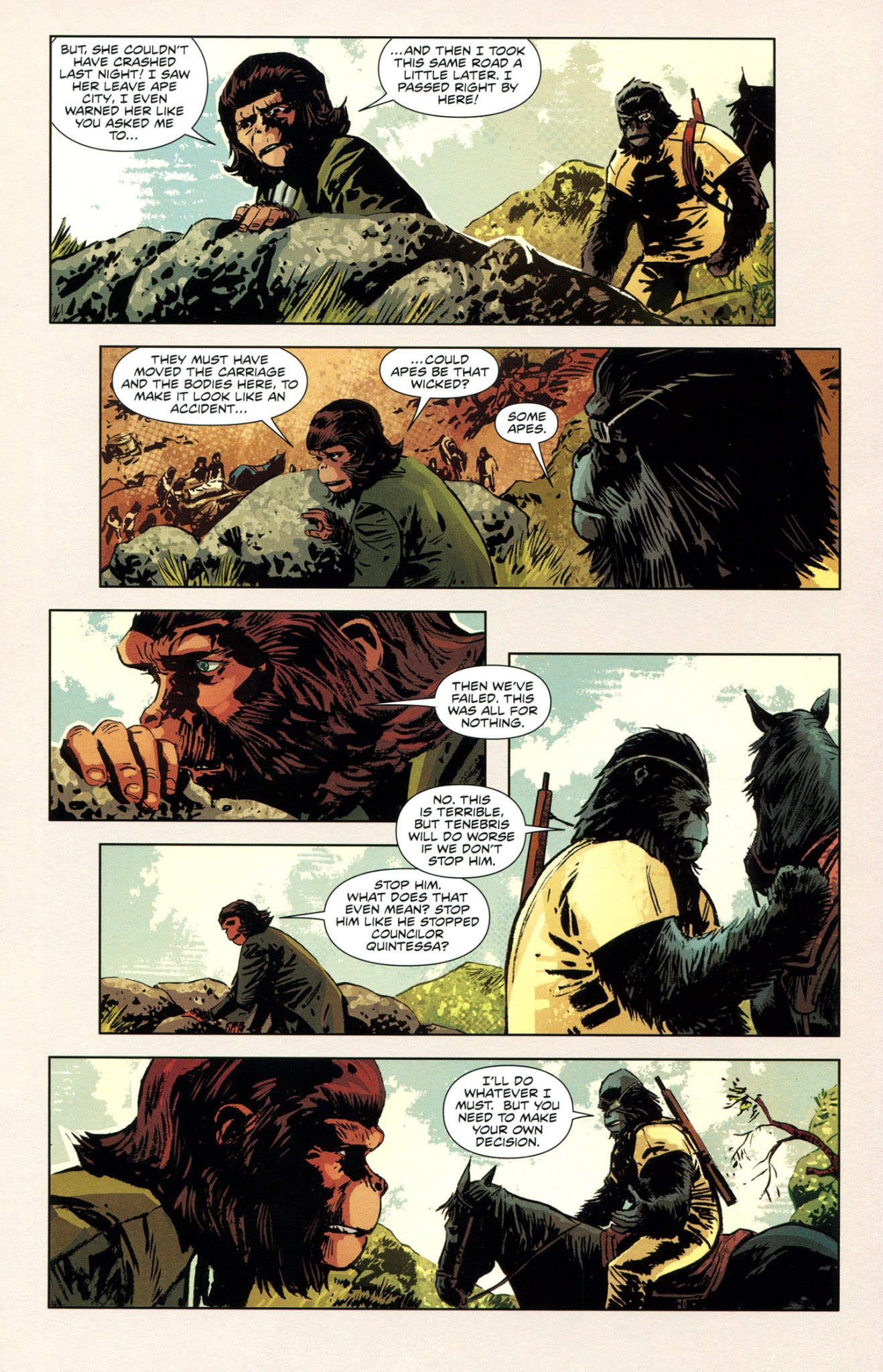 Read online Betrayal of the Planet of the Apes comic -  Issue #4 - 11