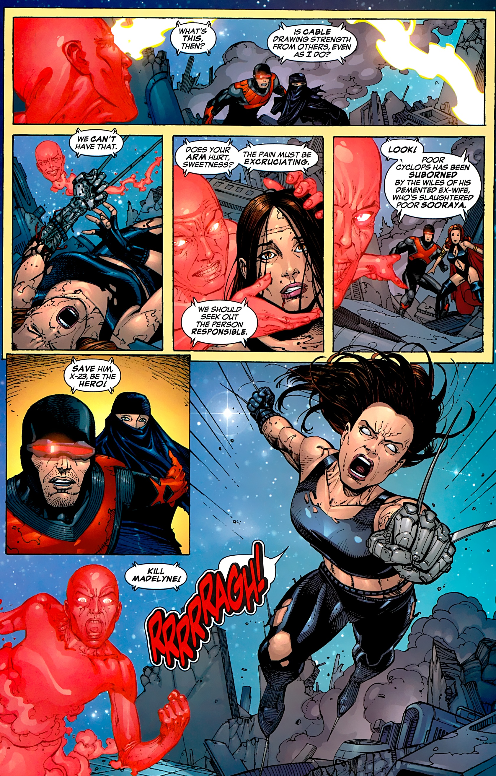 Read online X-Men: The End: Book 3: Men & X-Men comic -  Issue #5 - 12