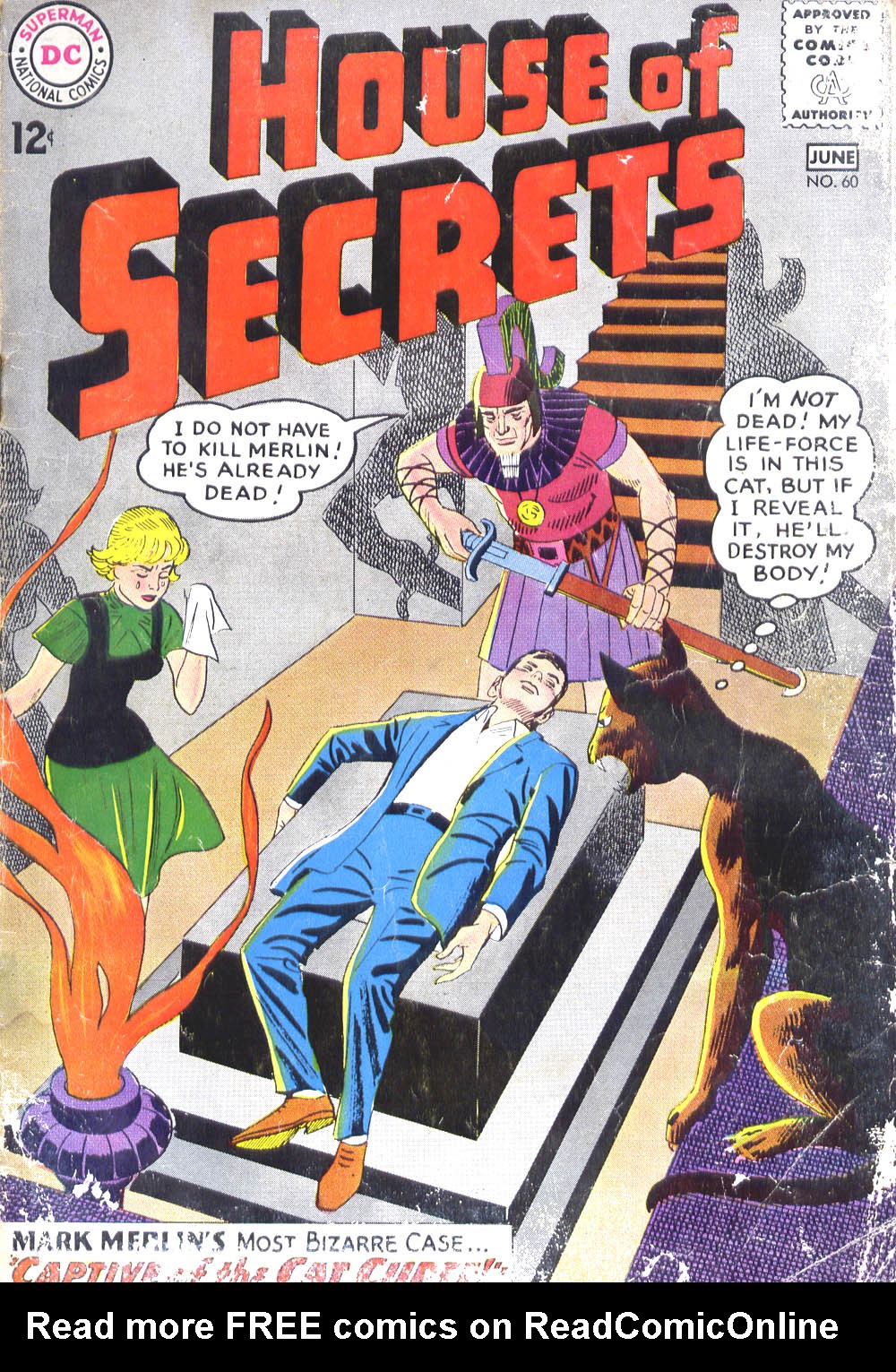 Read online House of Secrets (1956) comic -  Issue #60 - 1