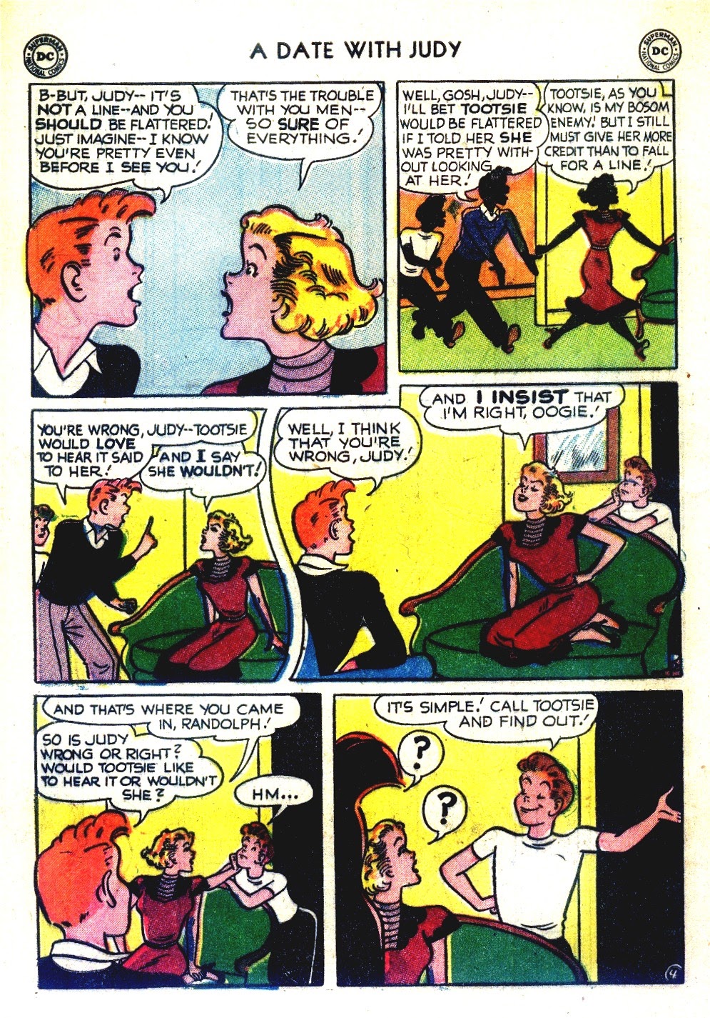 Read online A Date with Judy comic -  Issue #39 - 6