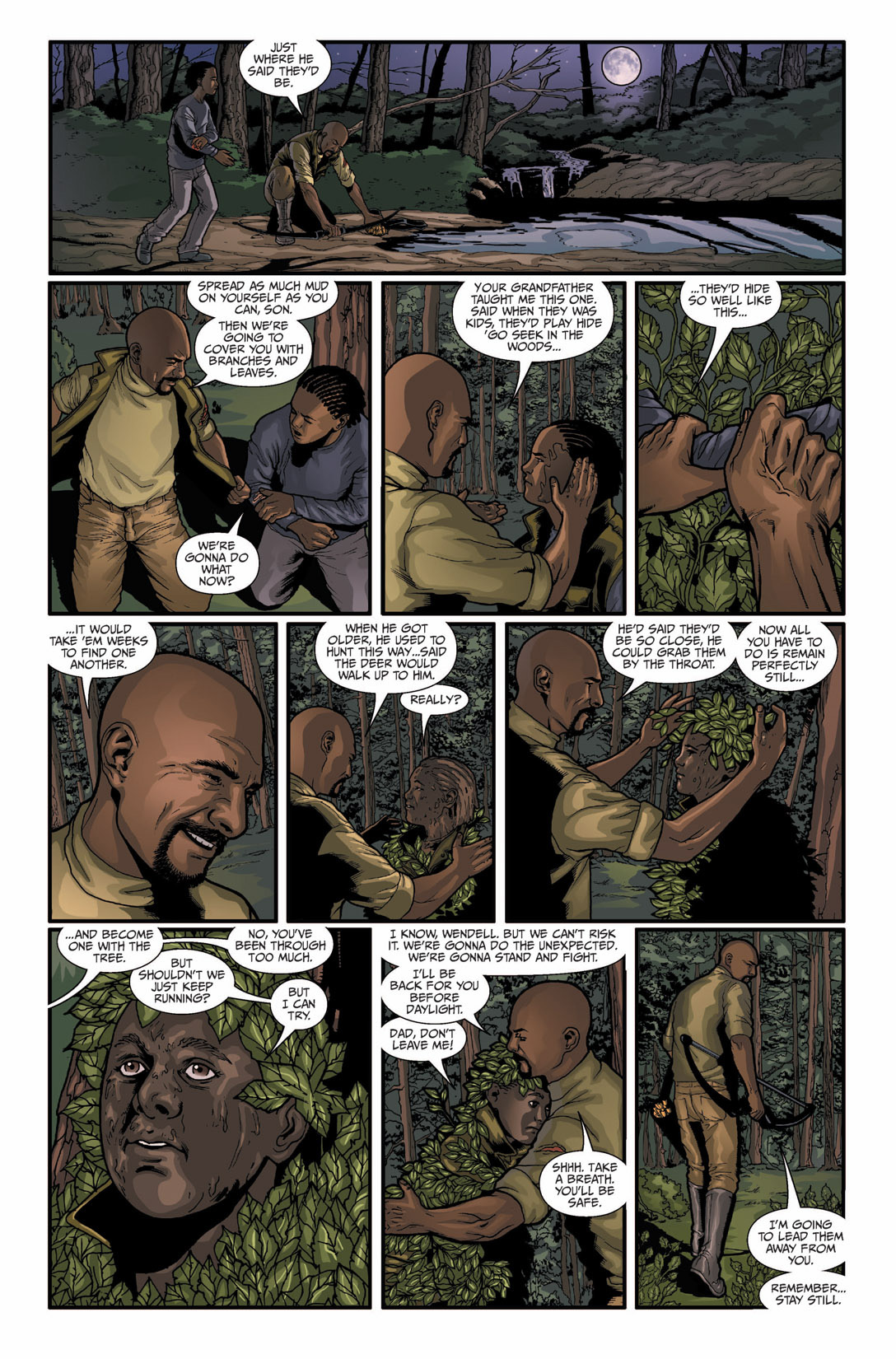 Read online Hunter's Moon comic -  Issue #5 - 13
