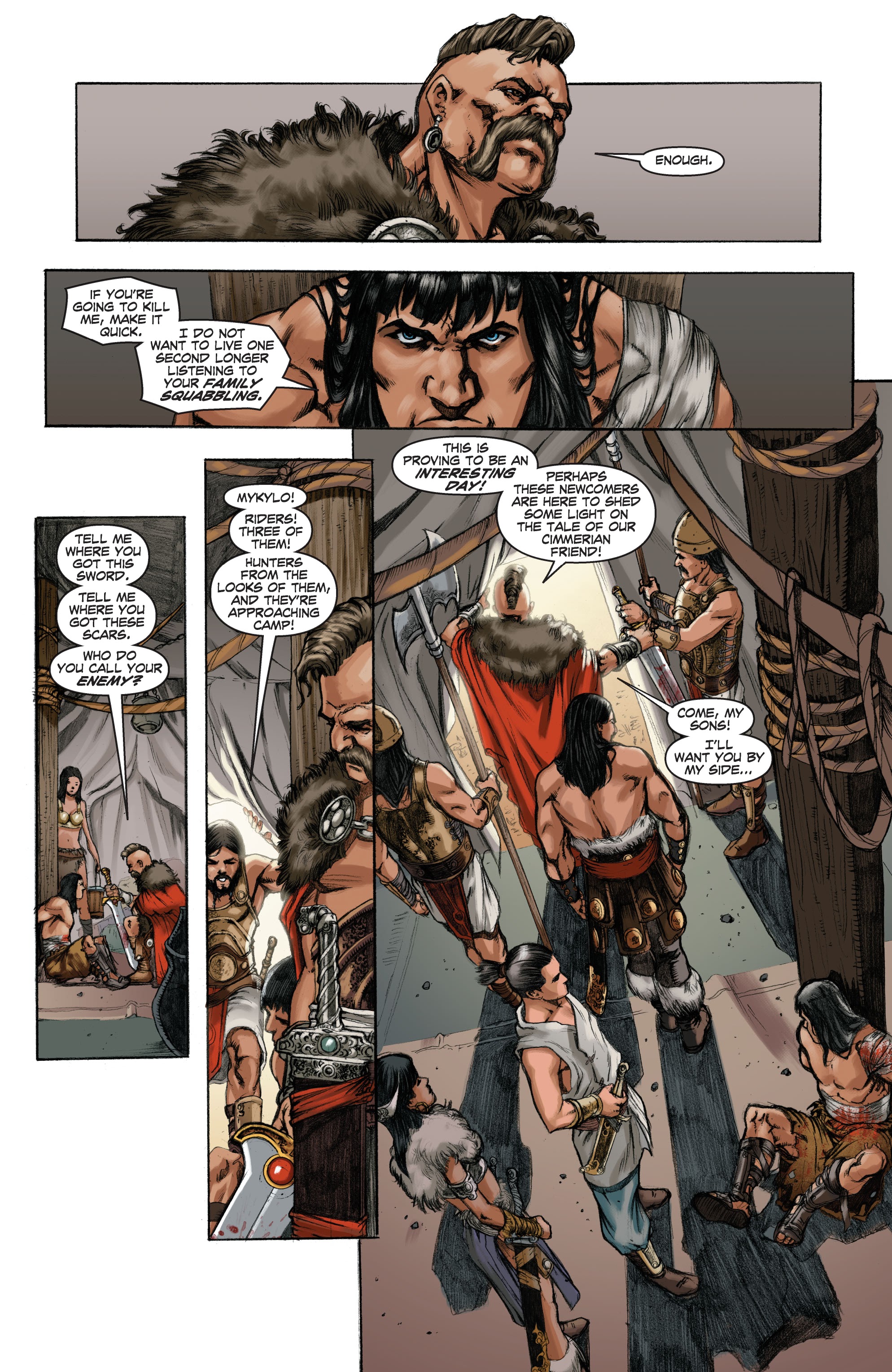 Read online Conan Chronicles Epic Collection comic -  Issue # TPB Blood In His Wake (Part 2) - 50