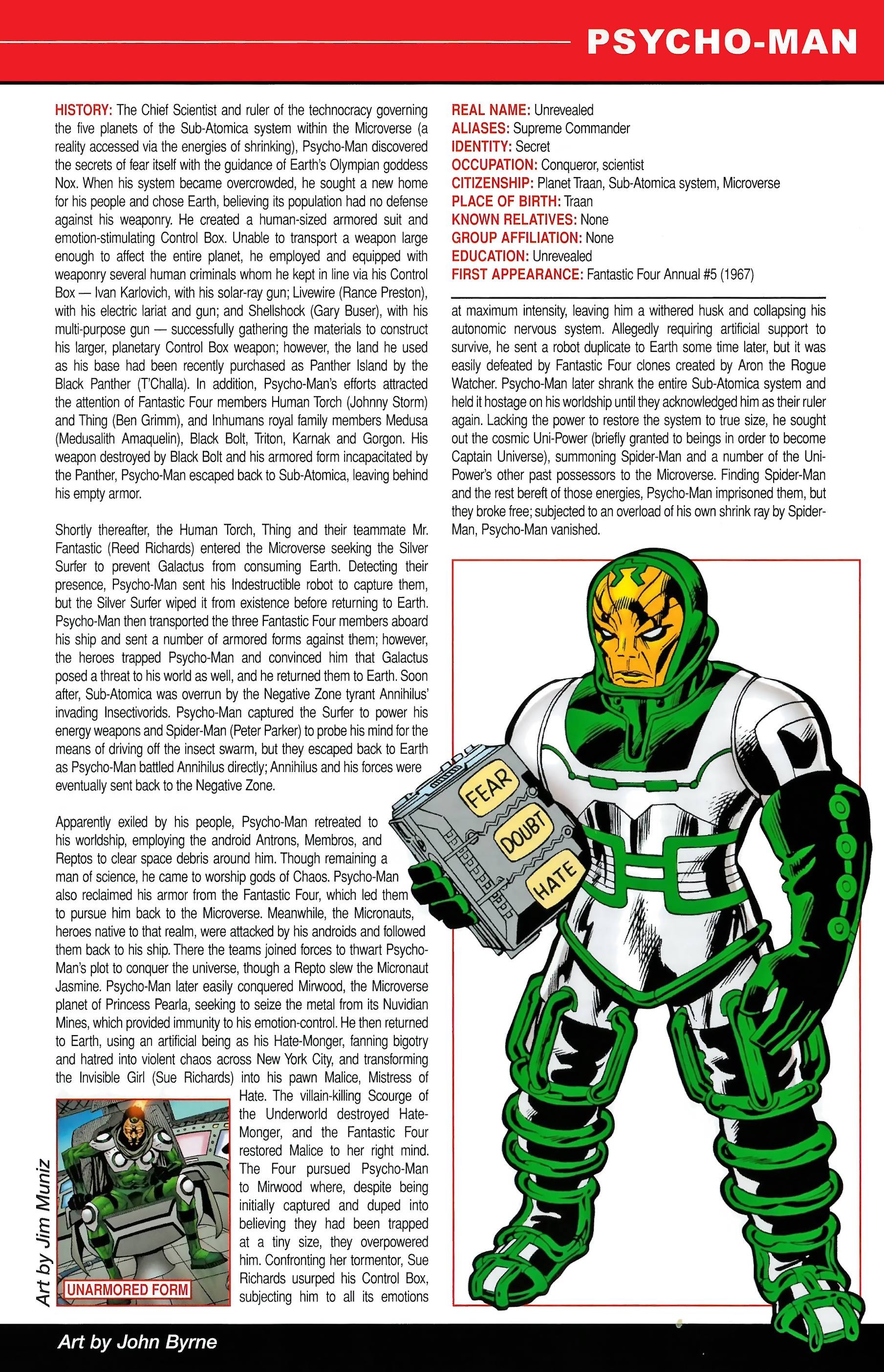 Read online Official Handbook of the Marvel Universe A to Z comic -  Issue # TPB 9 (Part 1) - 61