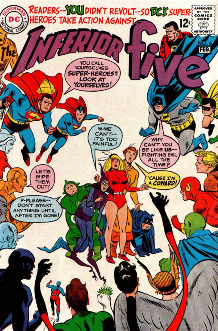 Read online The Inferior Five comic -  Issue #6 - 1