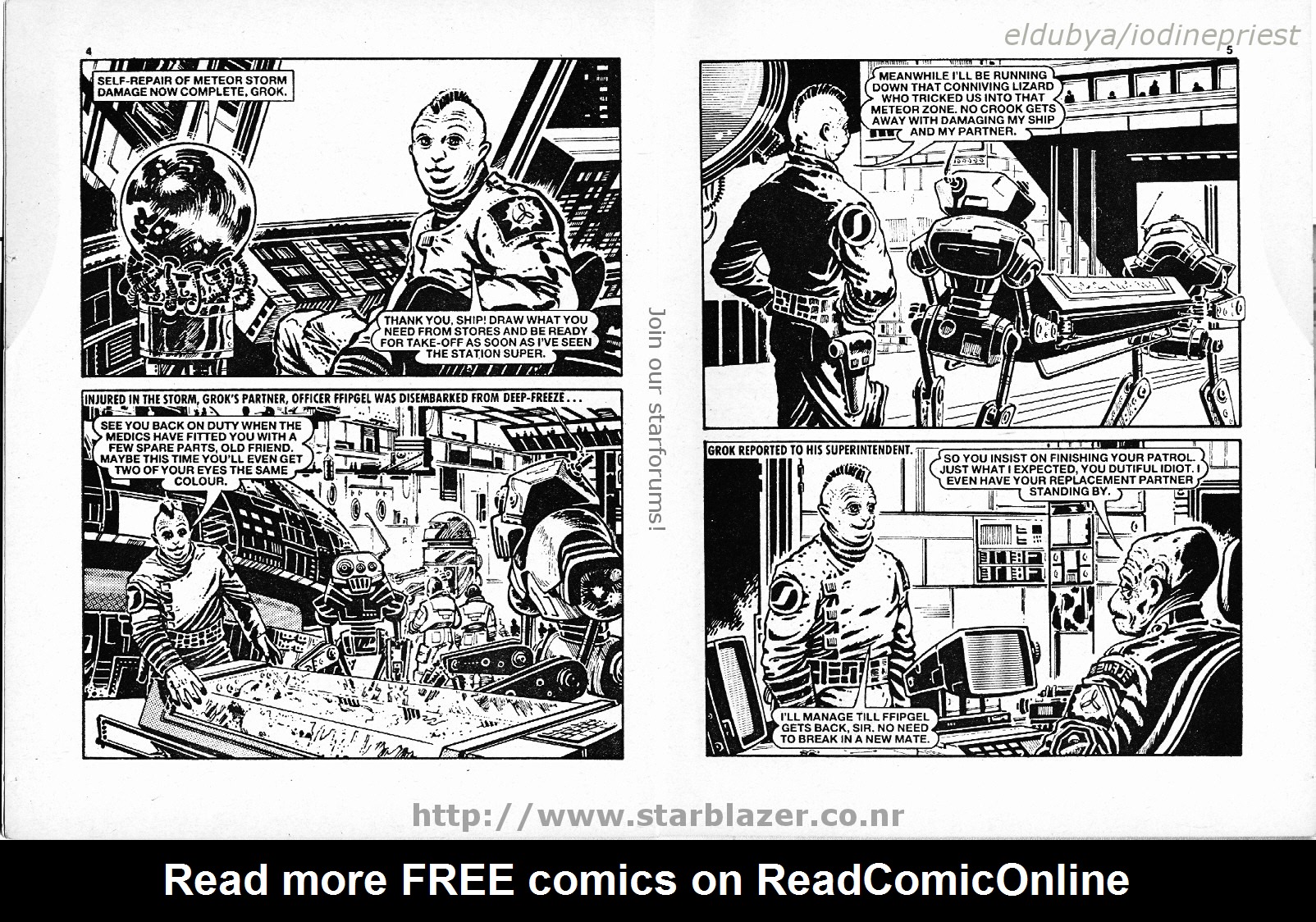 Read online Starblazer comic -  Issue #176 - 4