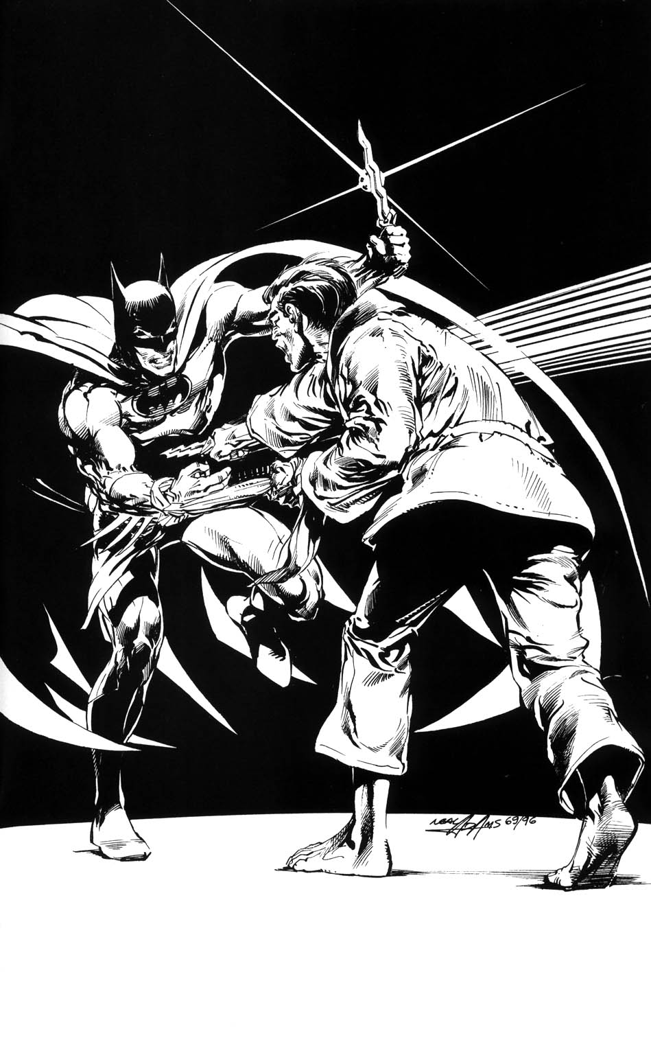 Read online Batman Black and White comic -  Issue #4 - 51