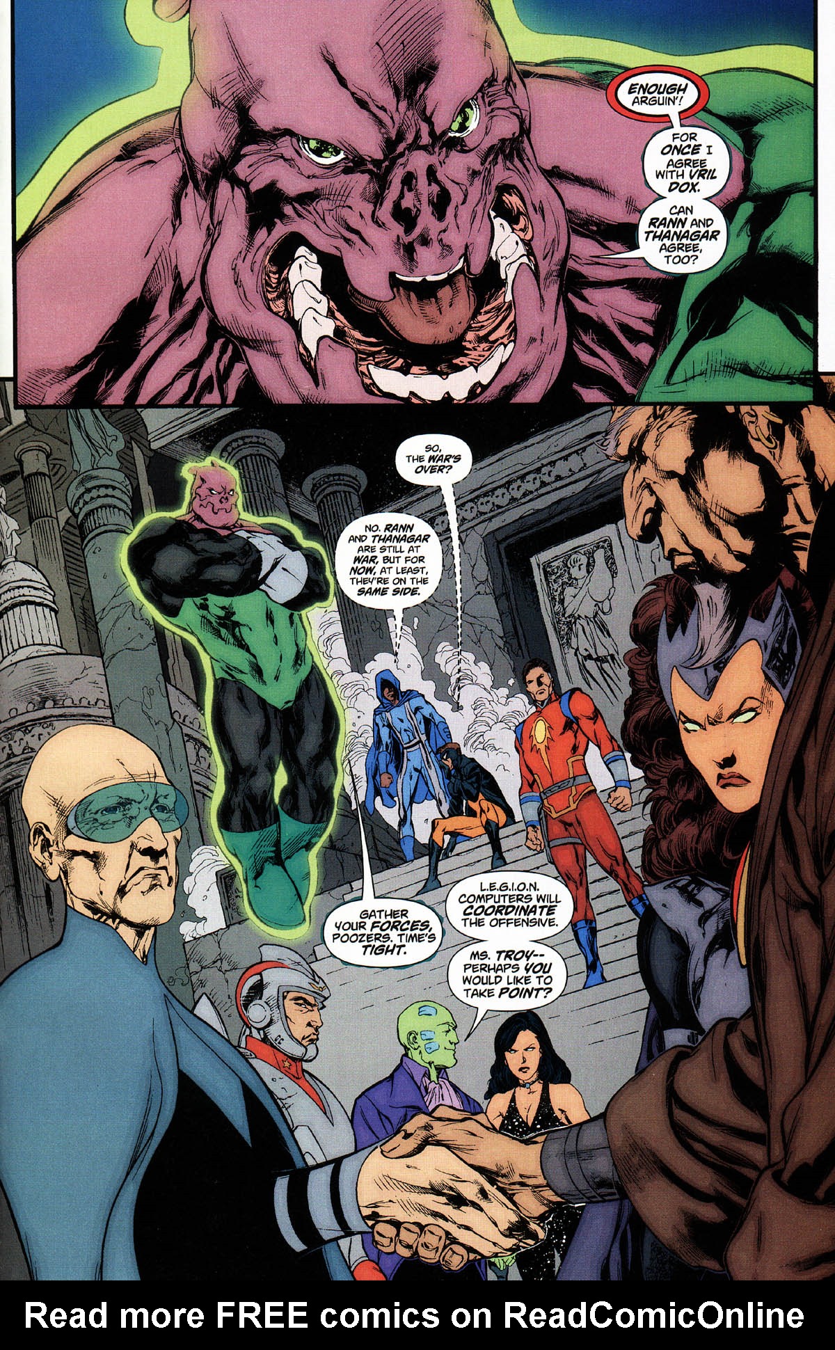 Read online Rann/Thanagar War: Infinite Crisis Special comic -  Issue # Full - 42