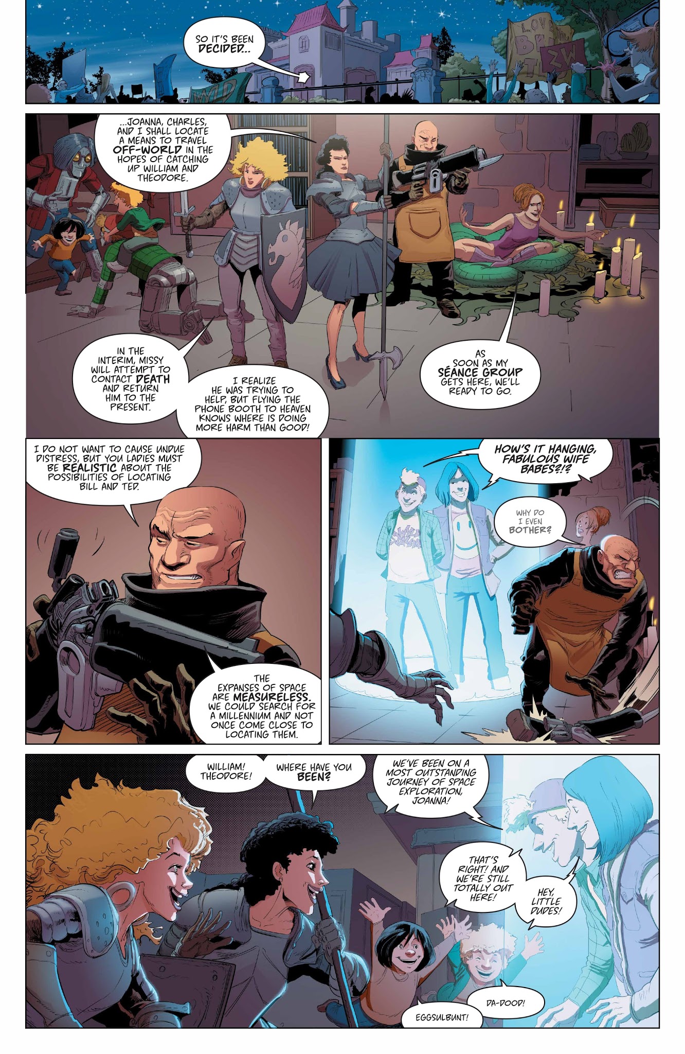 Read online Bill & Ted Save the Universe comic -  Issue #2 - 10