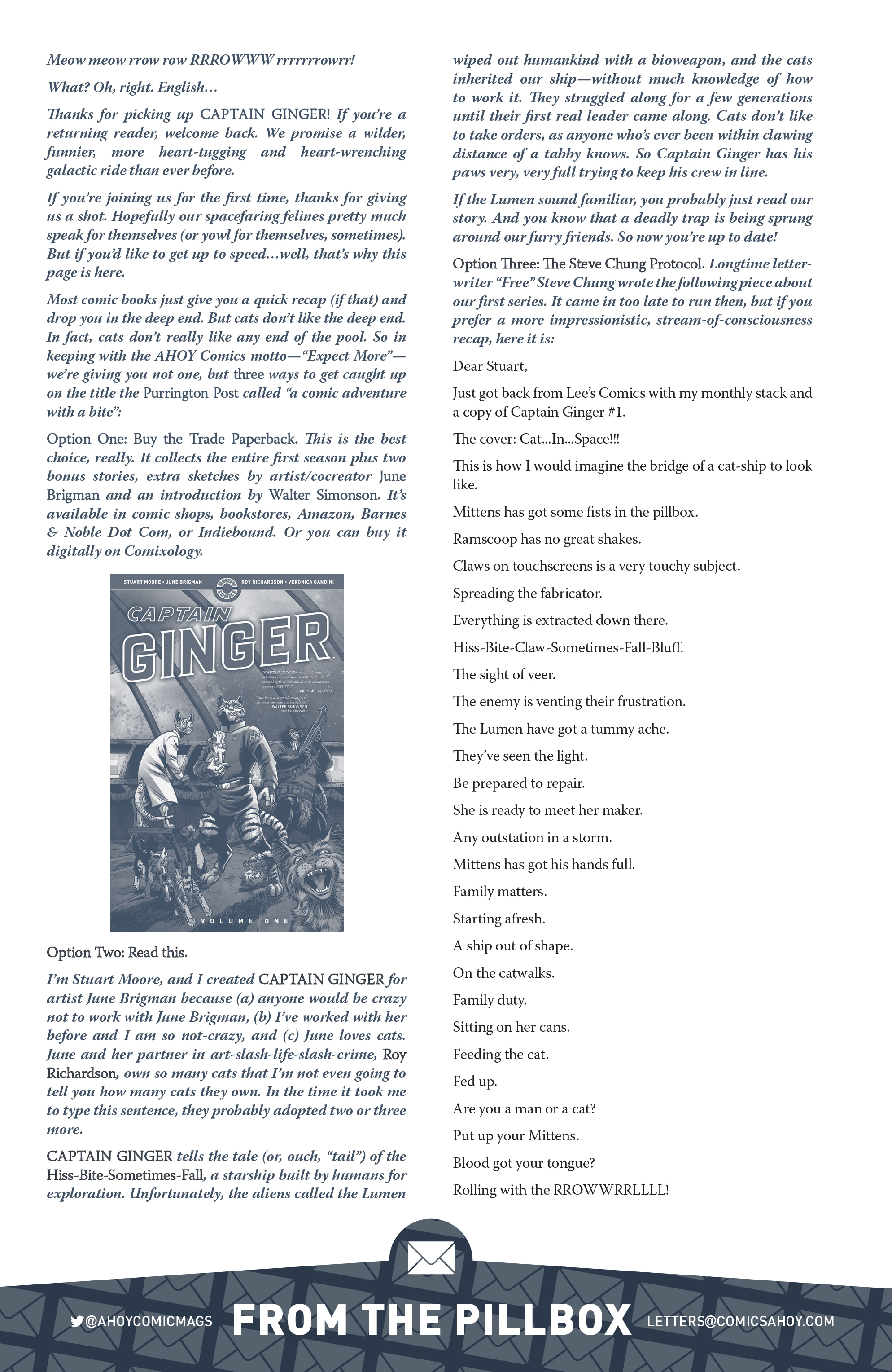 Read online Captain Ginger Season 2 comic -  Issue #1 - 23