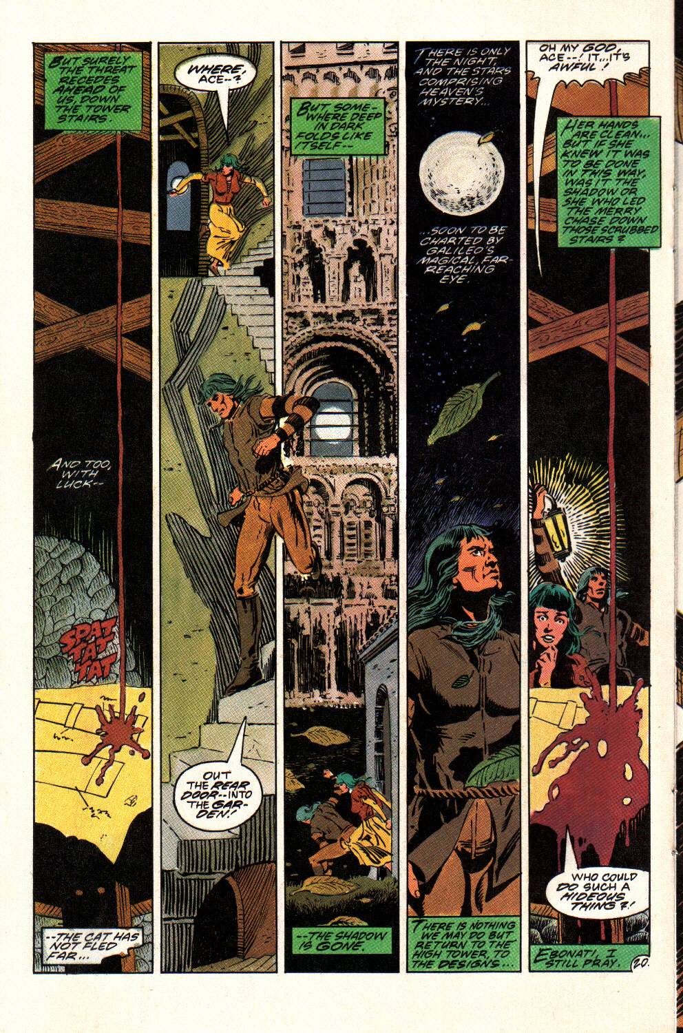 Read online Aztec Ace comic -  Issue #8 - 22