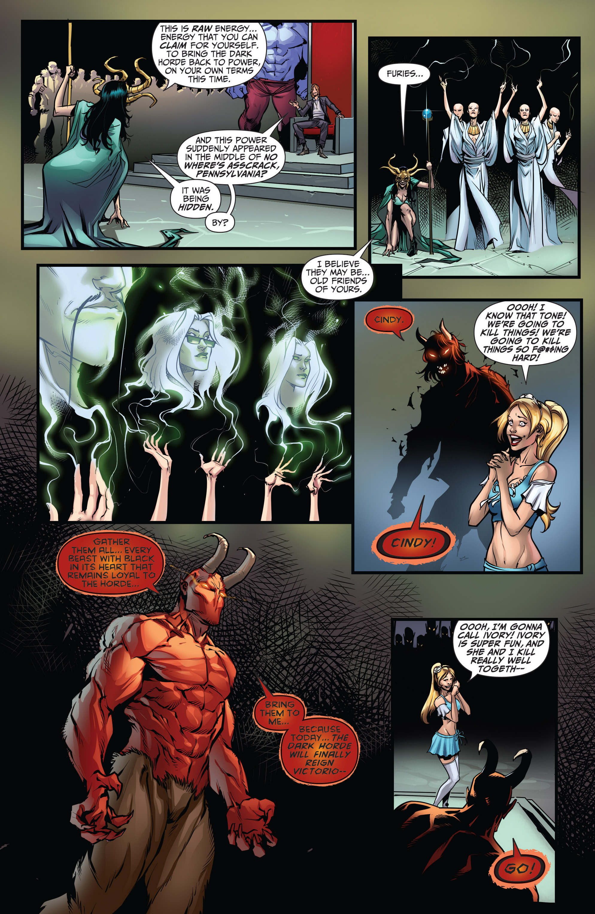 Read online Grimm Fairy Tales: Arcane Acre comic -  Issue # TPB 2 - 106