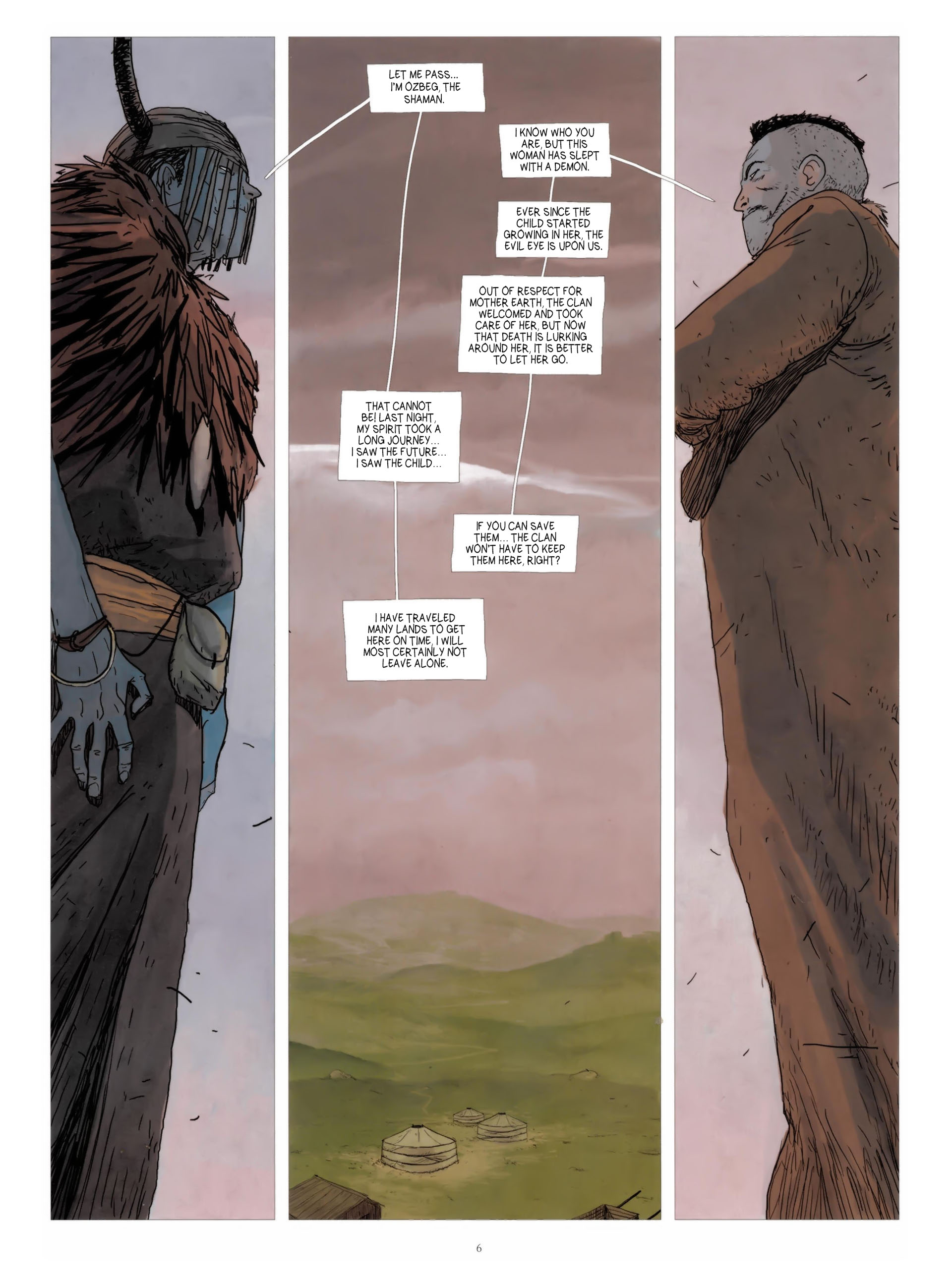 Read online Temujin comic -  Issue #1 - 8