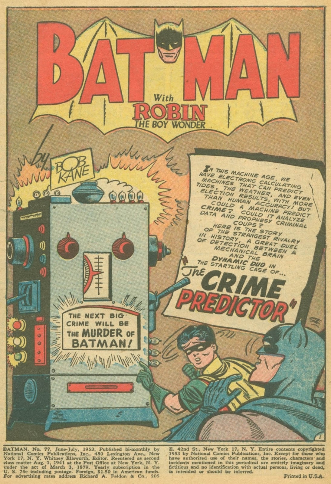 Batman (1940) issue 77 - Page 2