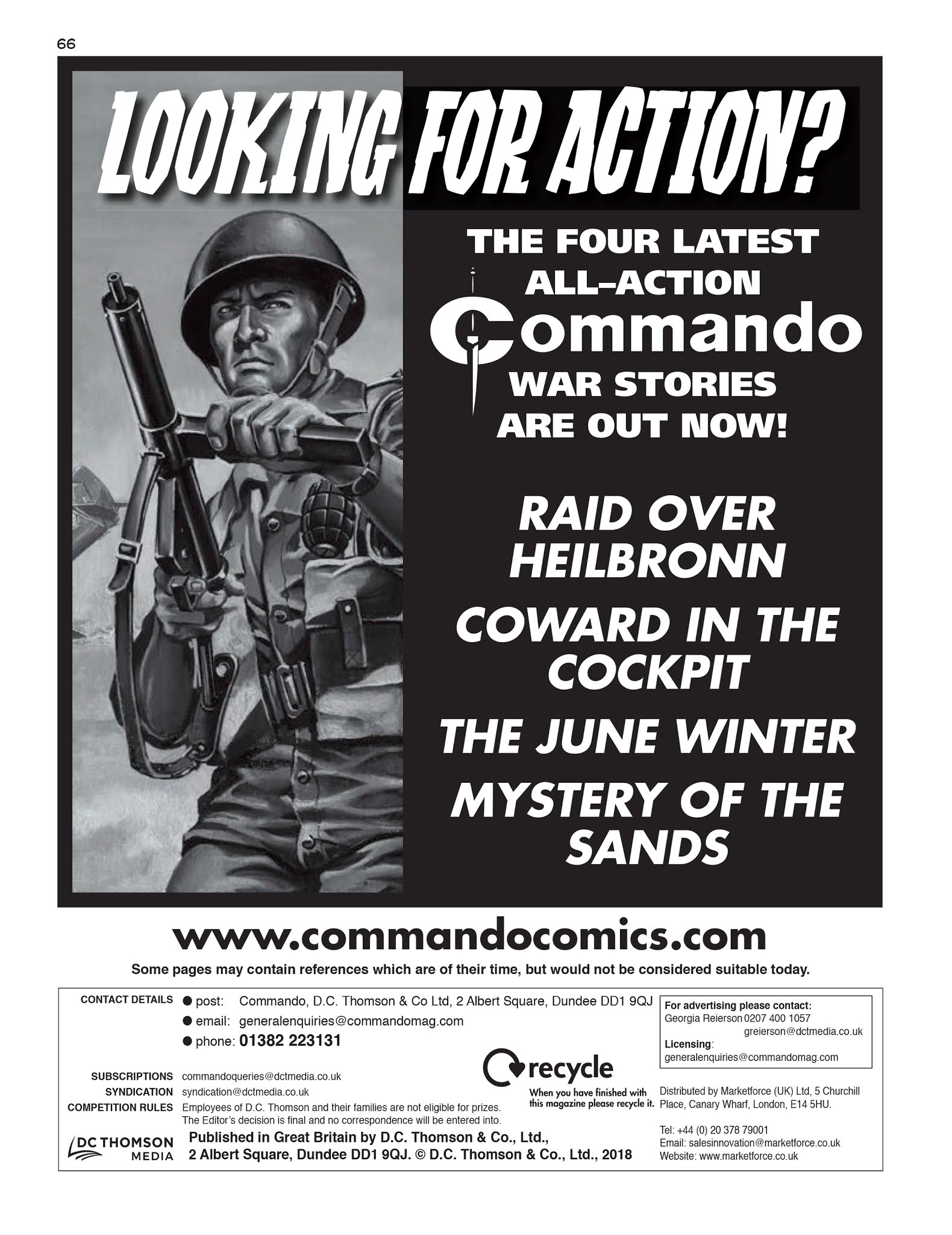Read online Commando: For Action and Adventure comic -  Issue #5183 - 65