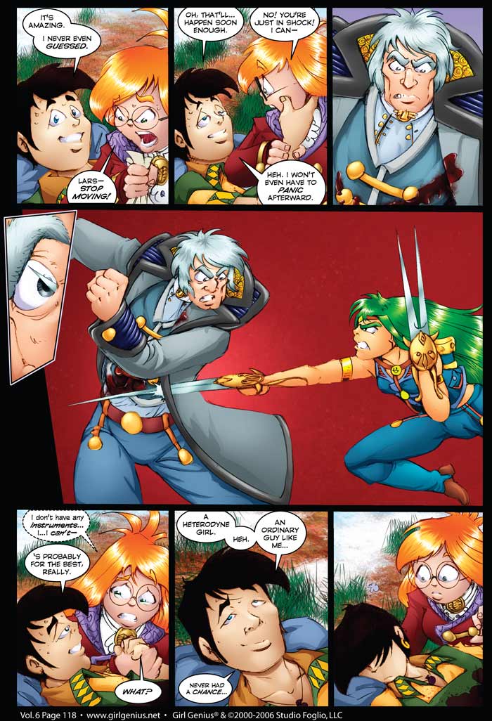 Read online Girl Genius (2002) comic -  Issue #6 - 119