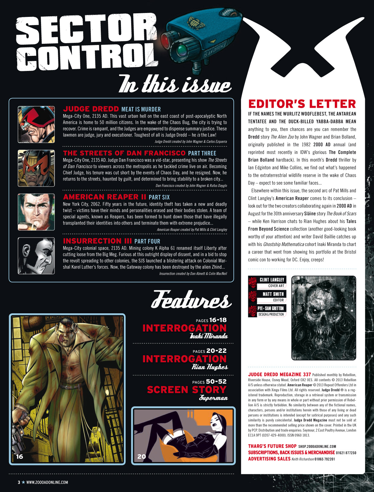 Read online Judge Dredd Megazine (Vol. 5) comic -  Issue #337 - 3