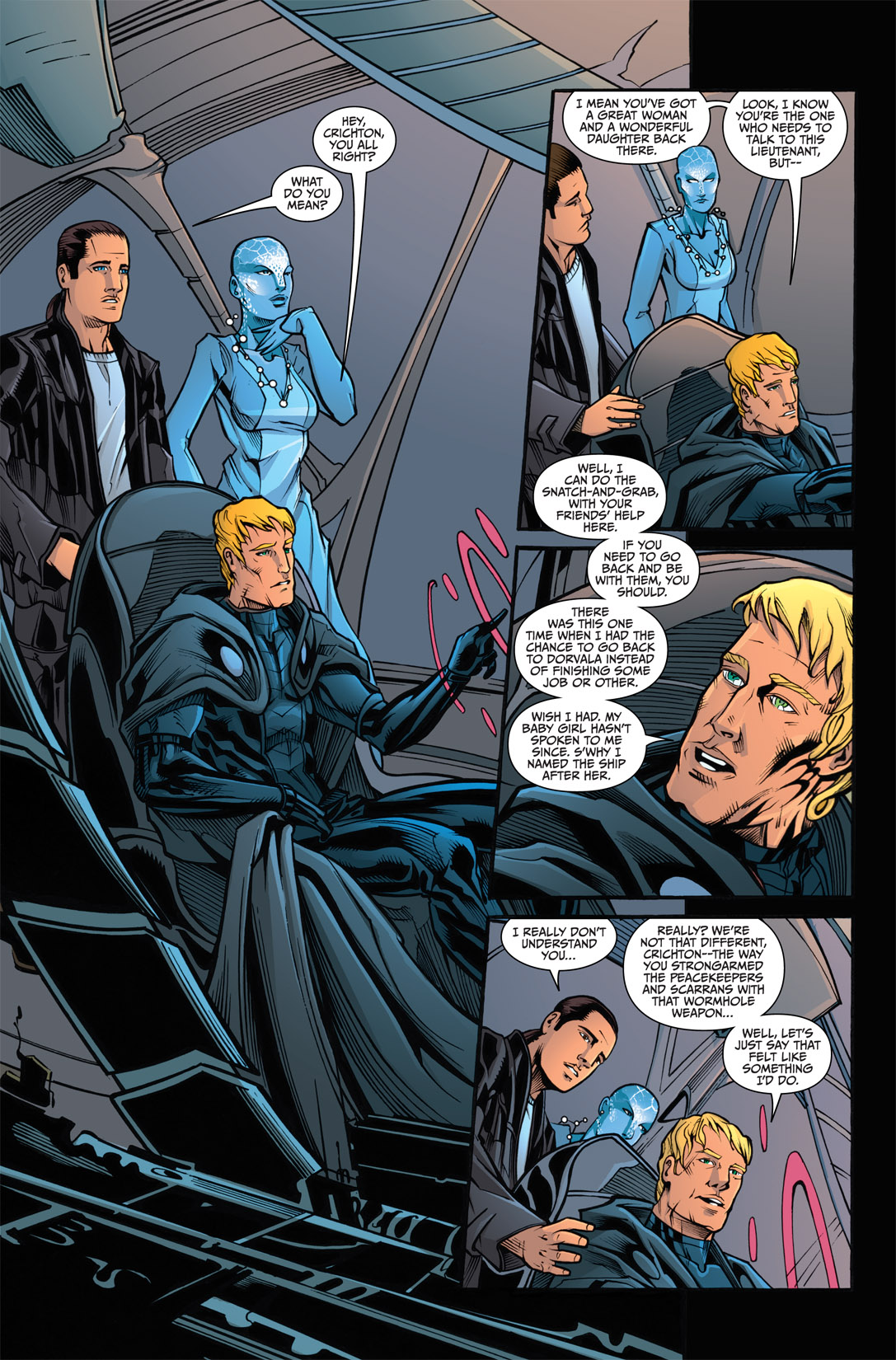 Read online Farscape: Gone and Back comic -  Issue #4 - 8