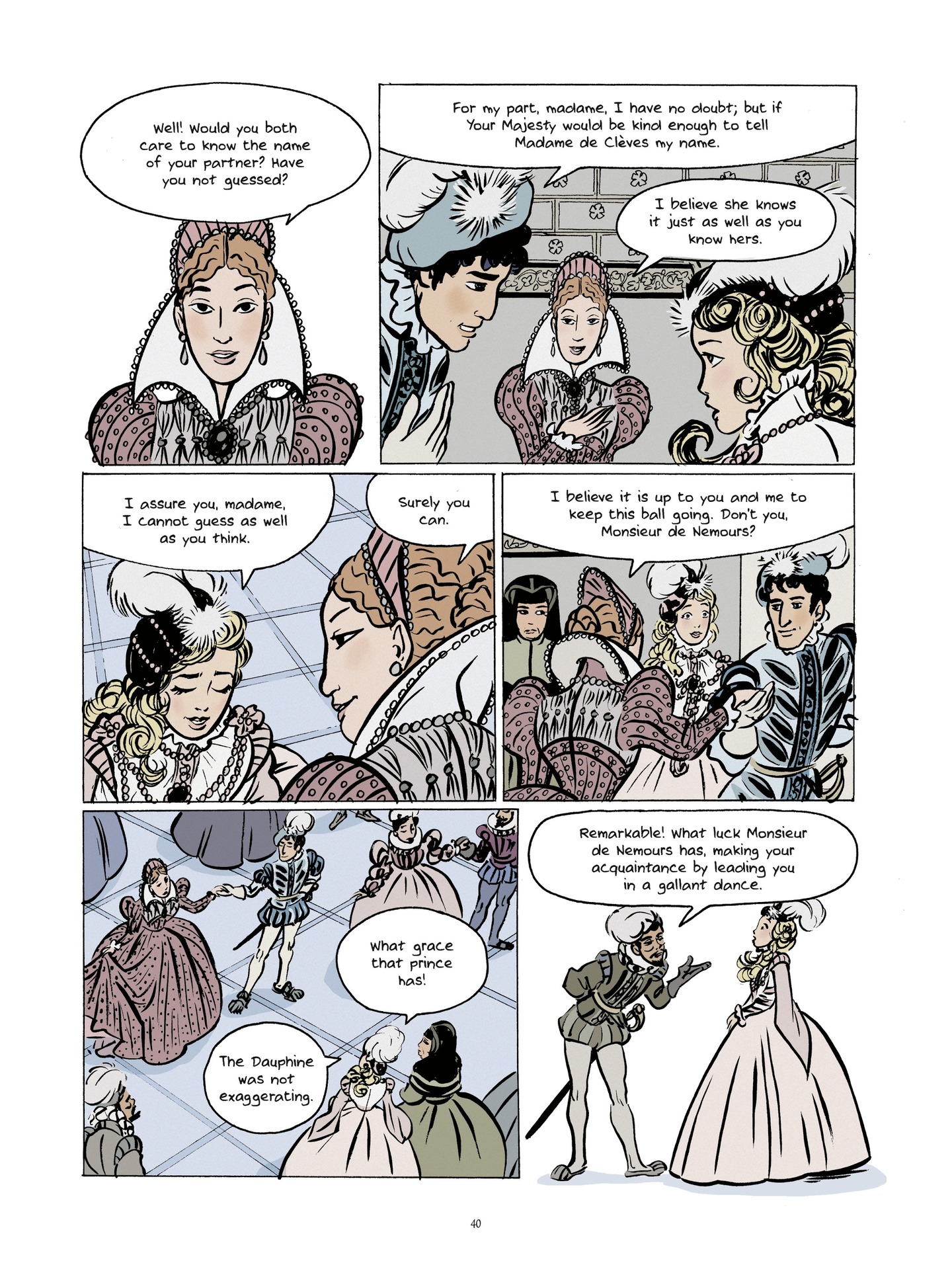 Read online The Princess of Clèves comic -  Issue # TPB (Part 1) - 36