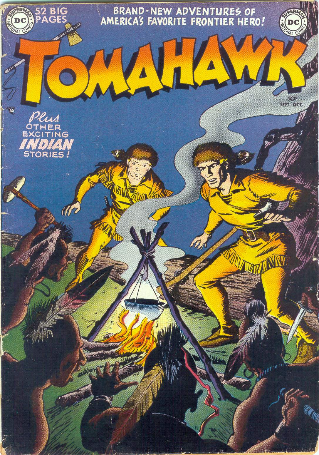 Read online Tomahawk comic -  Issue #1 - 1