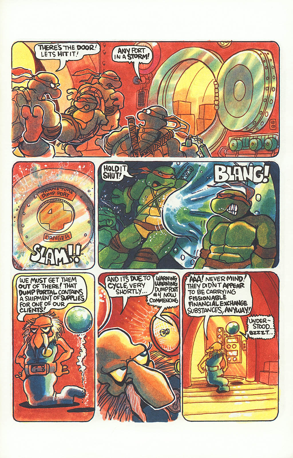 Read online Teenage Mutant Ninja Turtles: "Times" Pipeline comic -  Issue # Full - 9