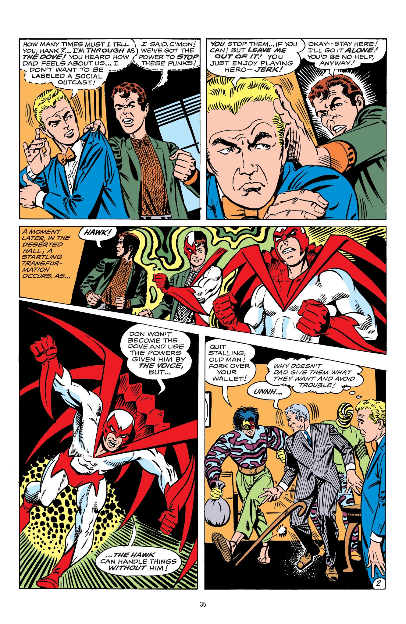 Read online The Hawk and the Dove: The Silver Age comic -  Issue # TPB (Part 1) - 35