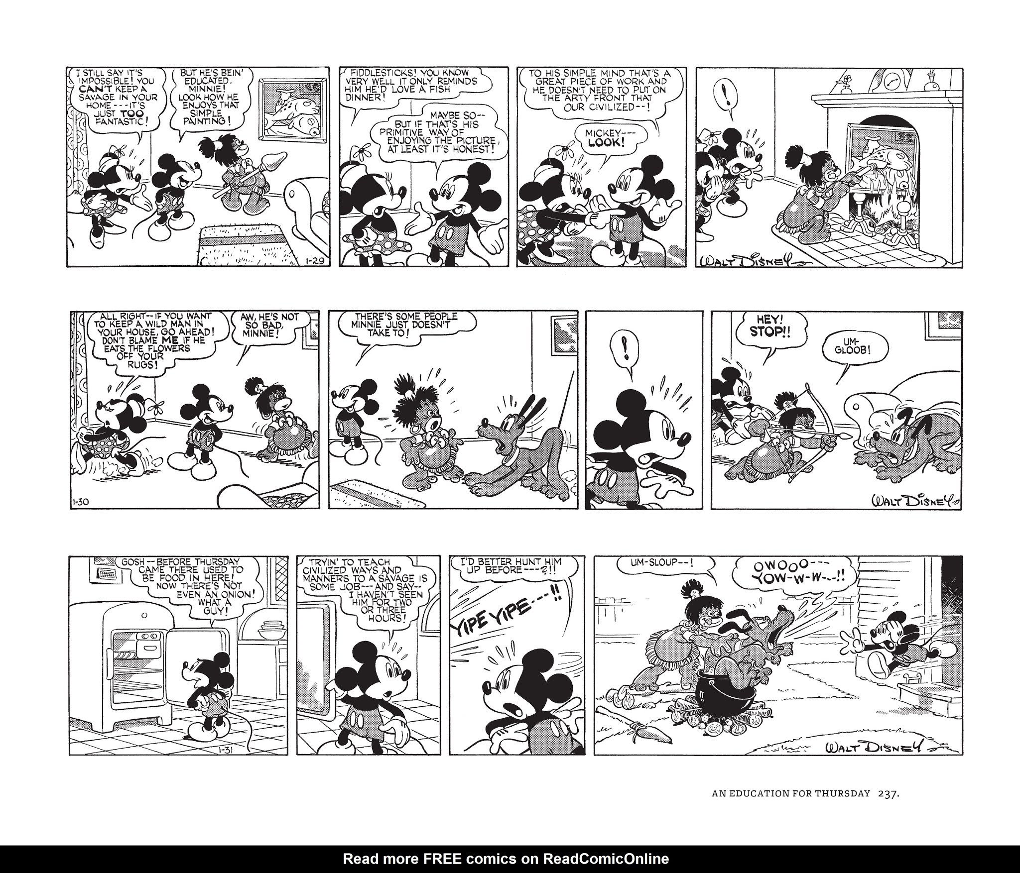 Read online Walt Disney's Mickey Mouse by Floyd Gottfredson comic -  Issue # TPB 5 (Part 3) - 37