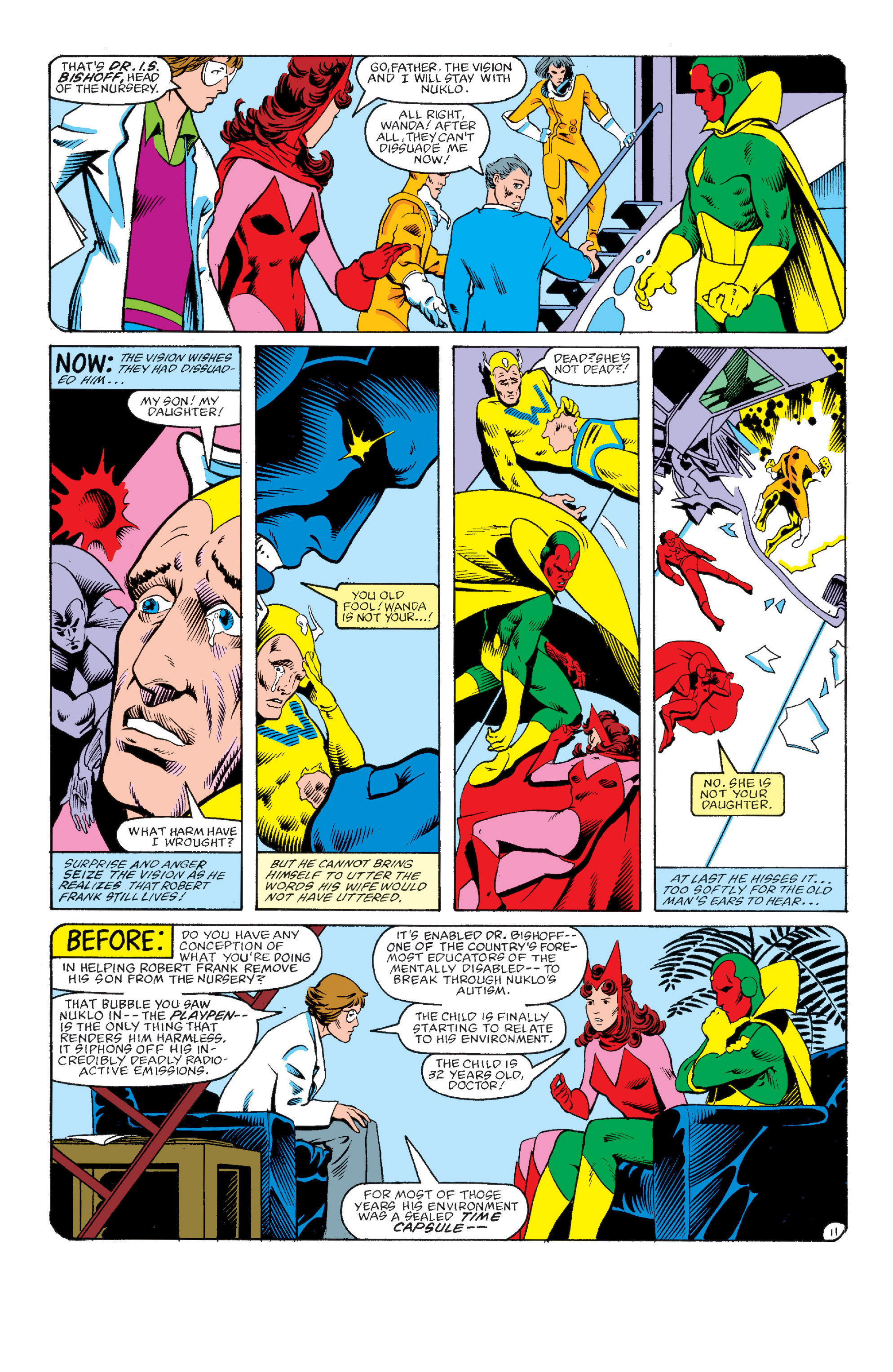 Read online The Vision and the Scarlet Witch (1982) comic -  Issue #2 - 12