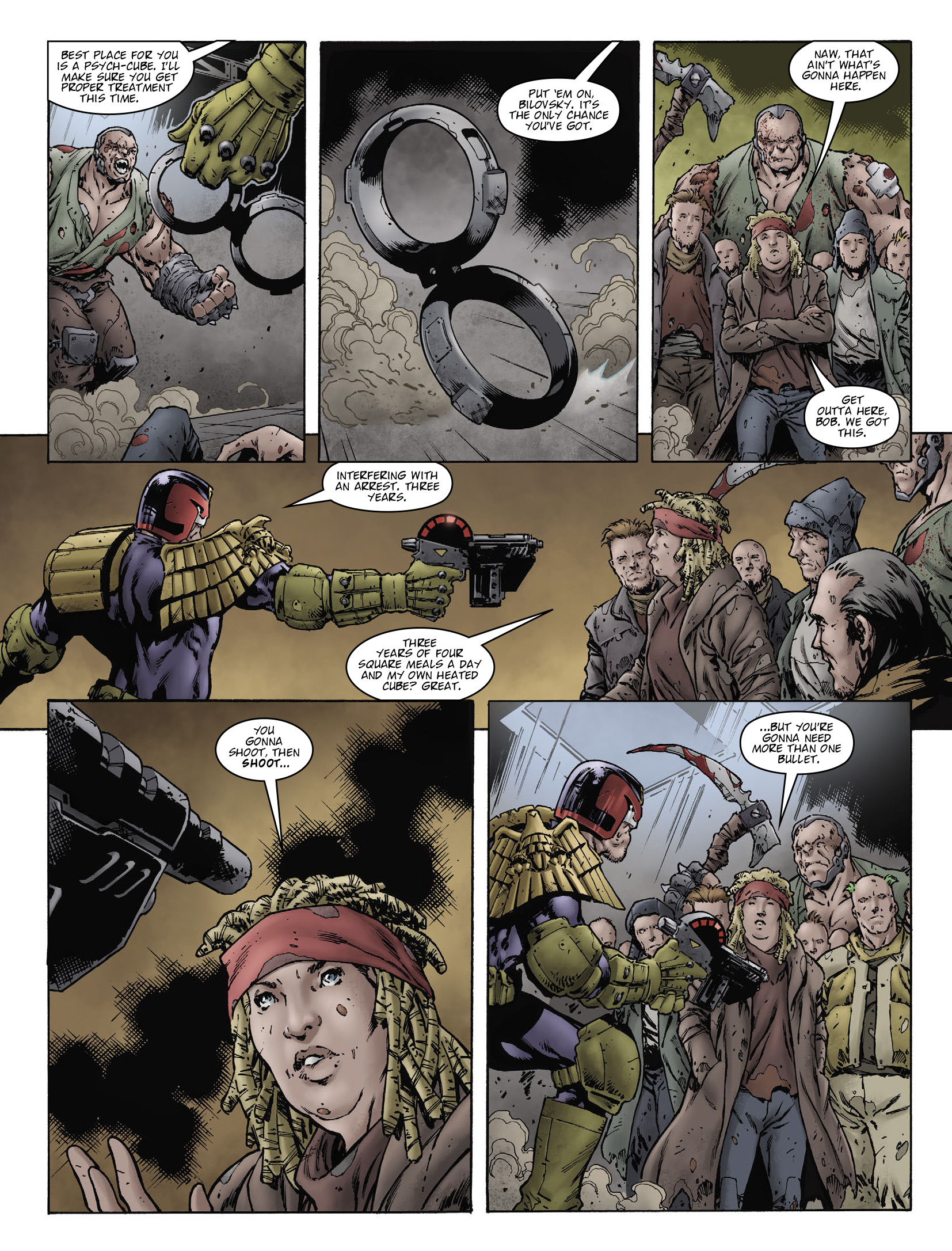 Read online Judge Dredd Megazine (Vol. 5) comic -  Issue #432 - 12