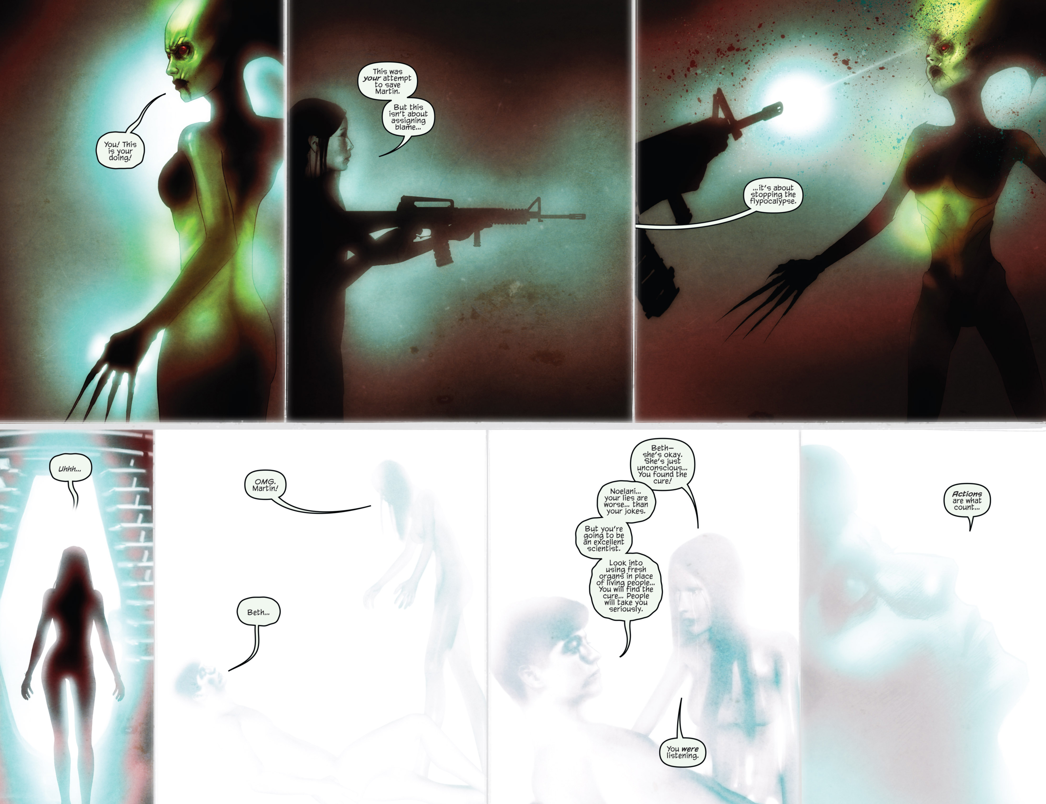 Read online The Fly: Outbreak comic -  Issue #5 - 18