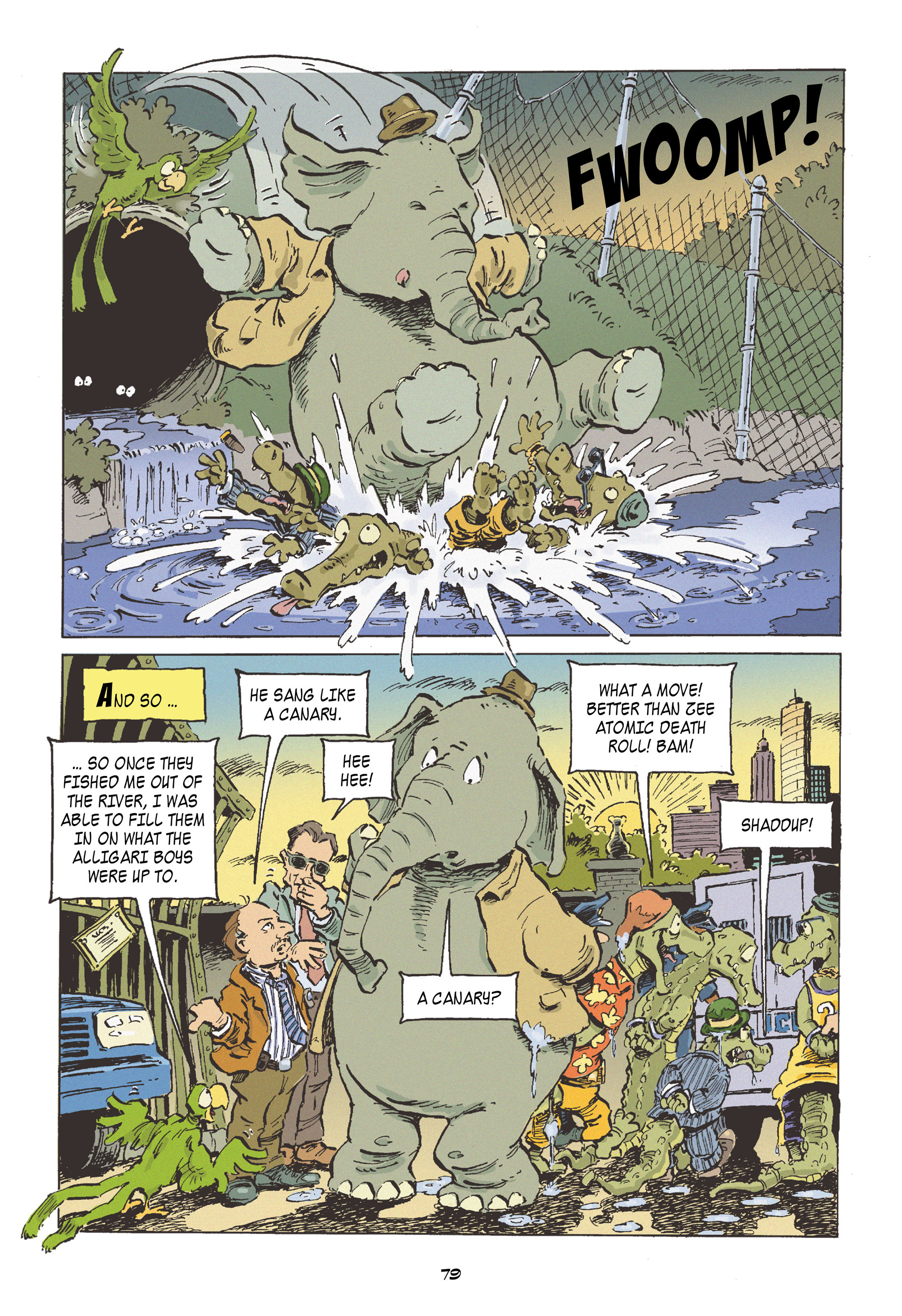 Read online Elephants Never Forget comic -  Issue # TPB 1 - 79