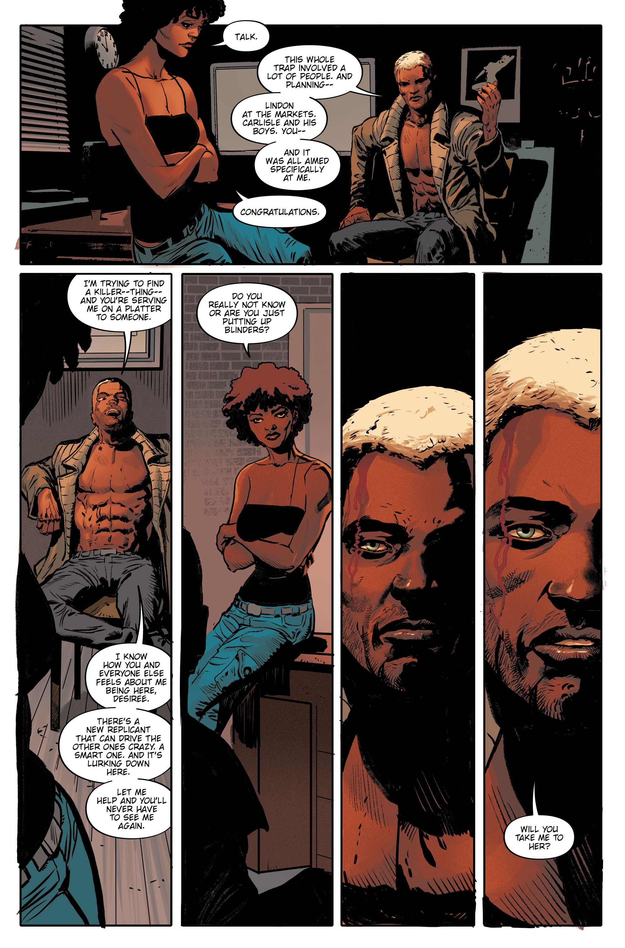 Read online Blade Runner Origins comic -  Issue #6 - 21
