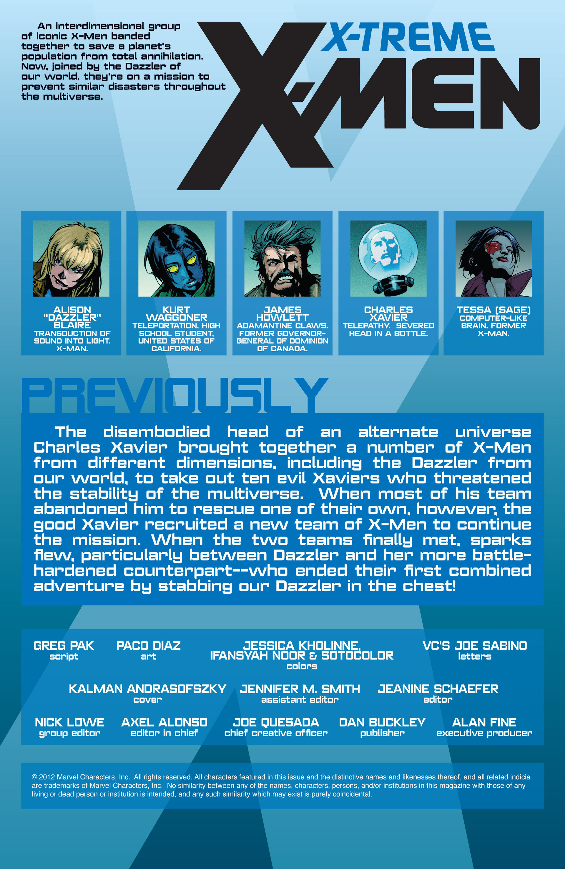 Read online X-Treme X-Men (2012) comic -  Issue #9 - 2