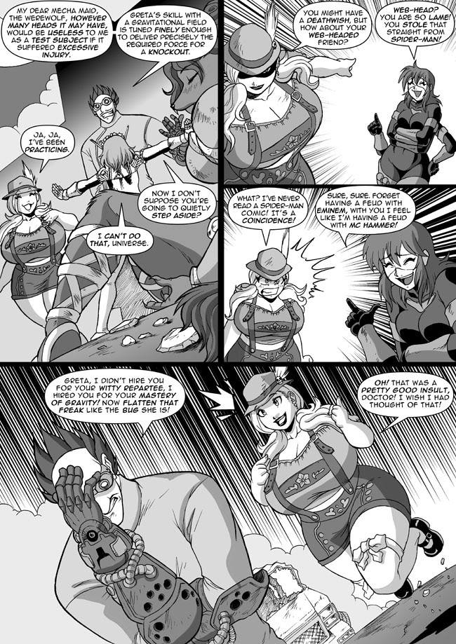 Read online Spinnerette comic -  Issue #6 - 5