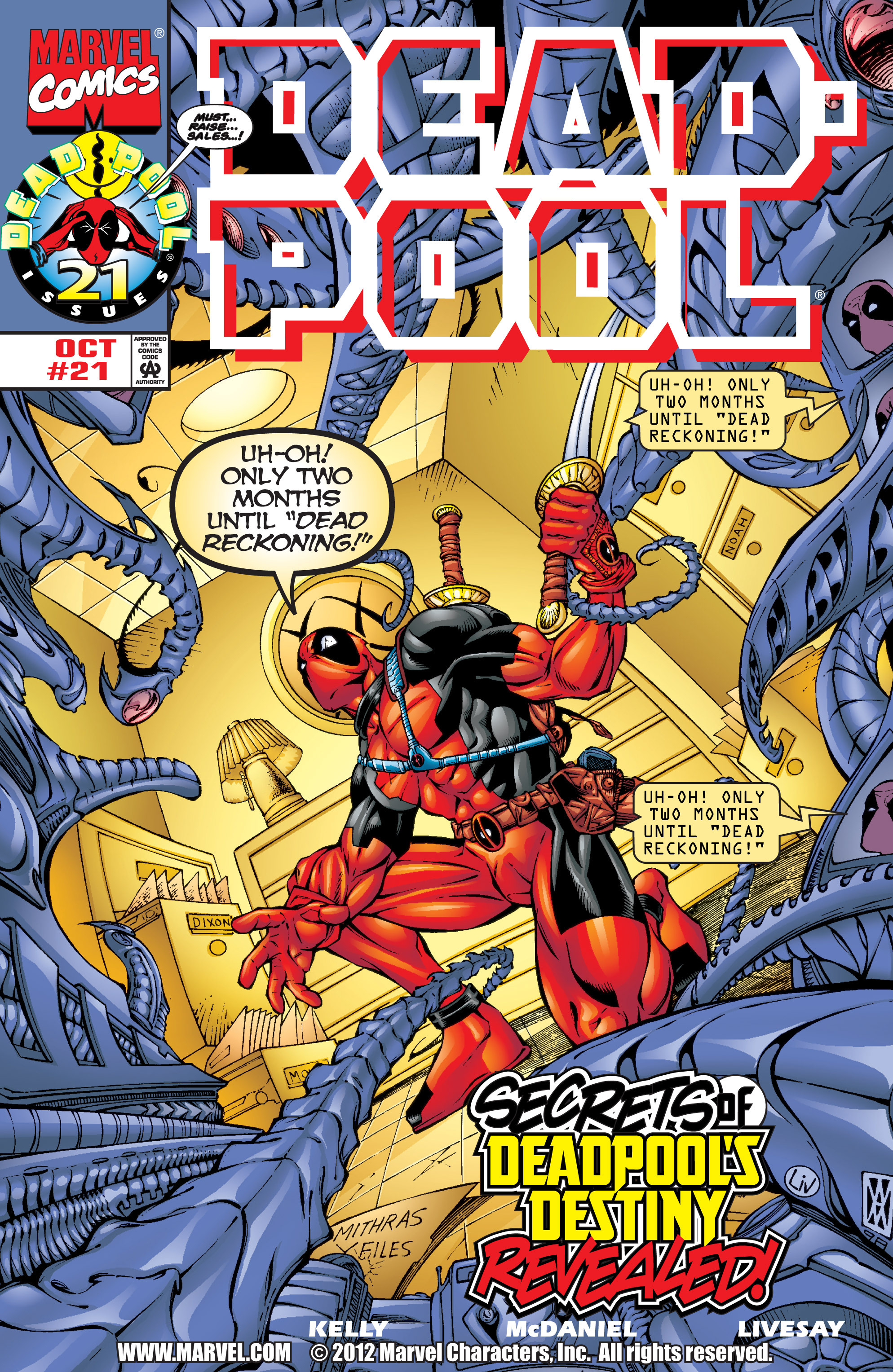 Read online Deadpool (1997) comic -  Issue #21 - 1