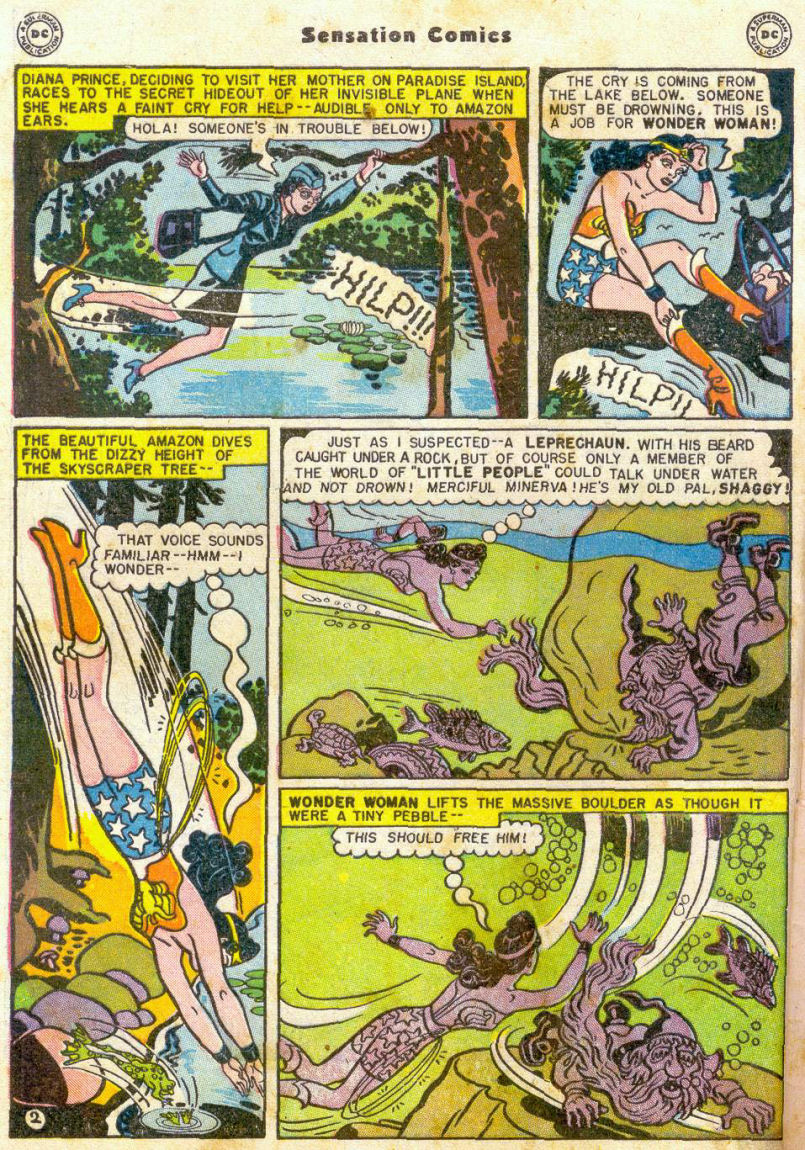 Read online Sensation (Mystery) Comics comic -  Issue #75 - 3