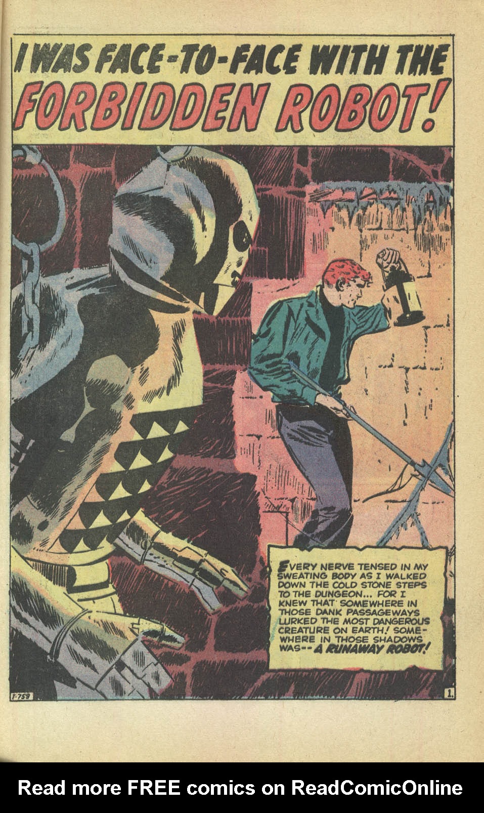 Read online Fear comic -  Issue #1 - 25
