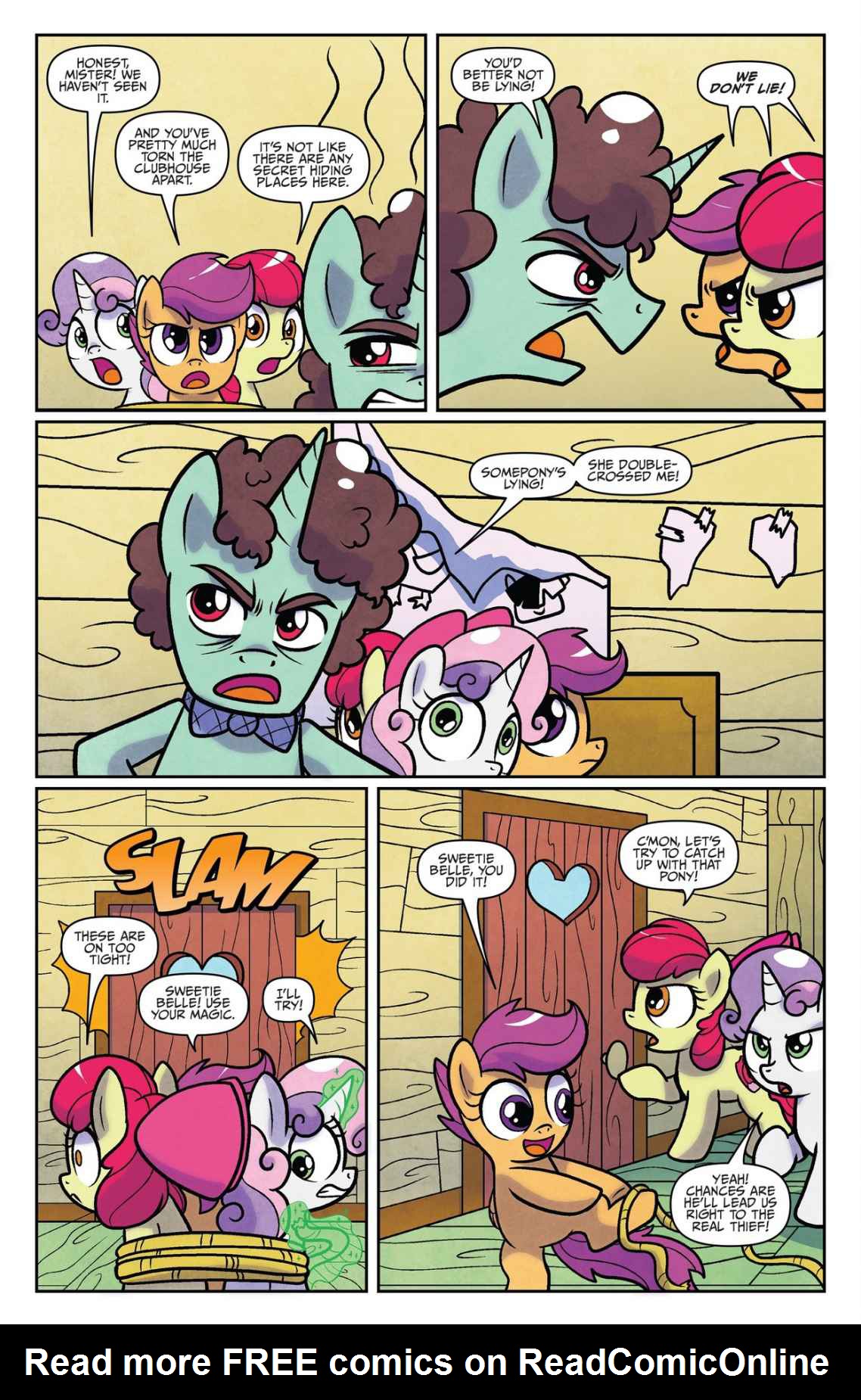 Read online My Little Pony: Ponyville Mysteries comic -  Issue #5 - 16
