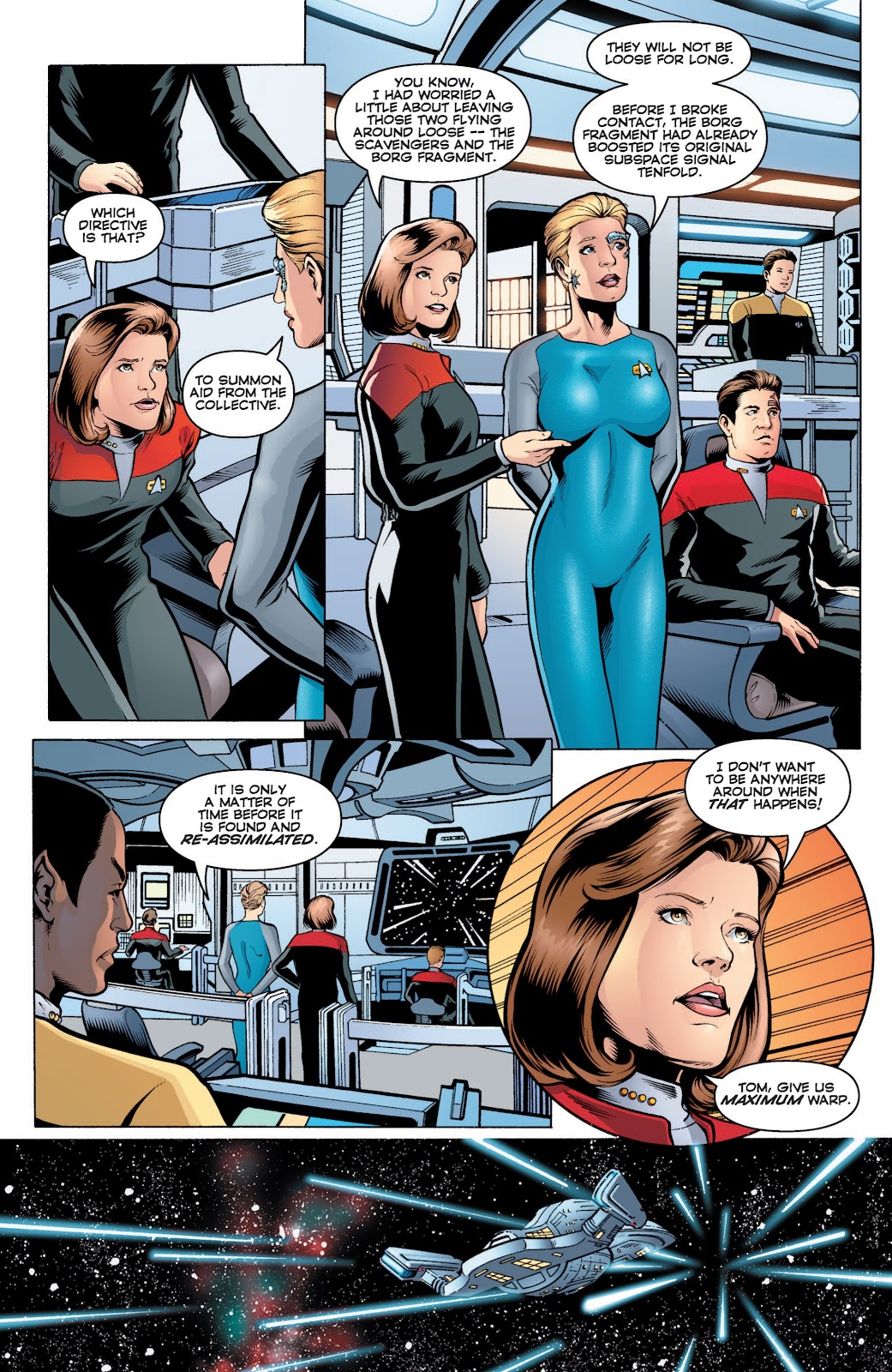 Star Trek: Voyager--Encounters with the Unknown issue TPB - Page 47