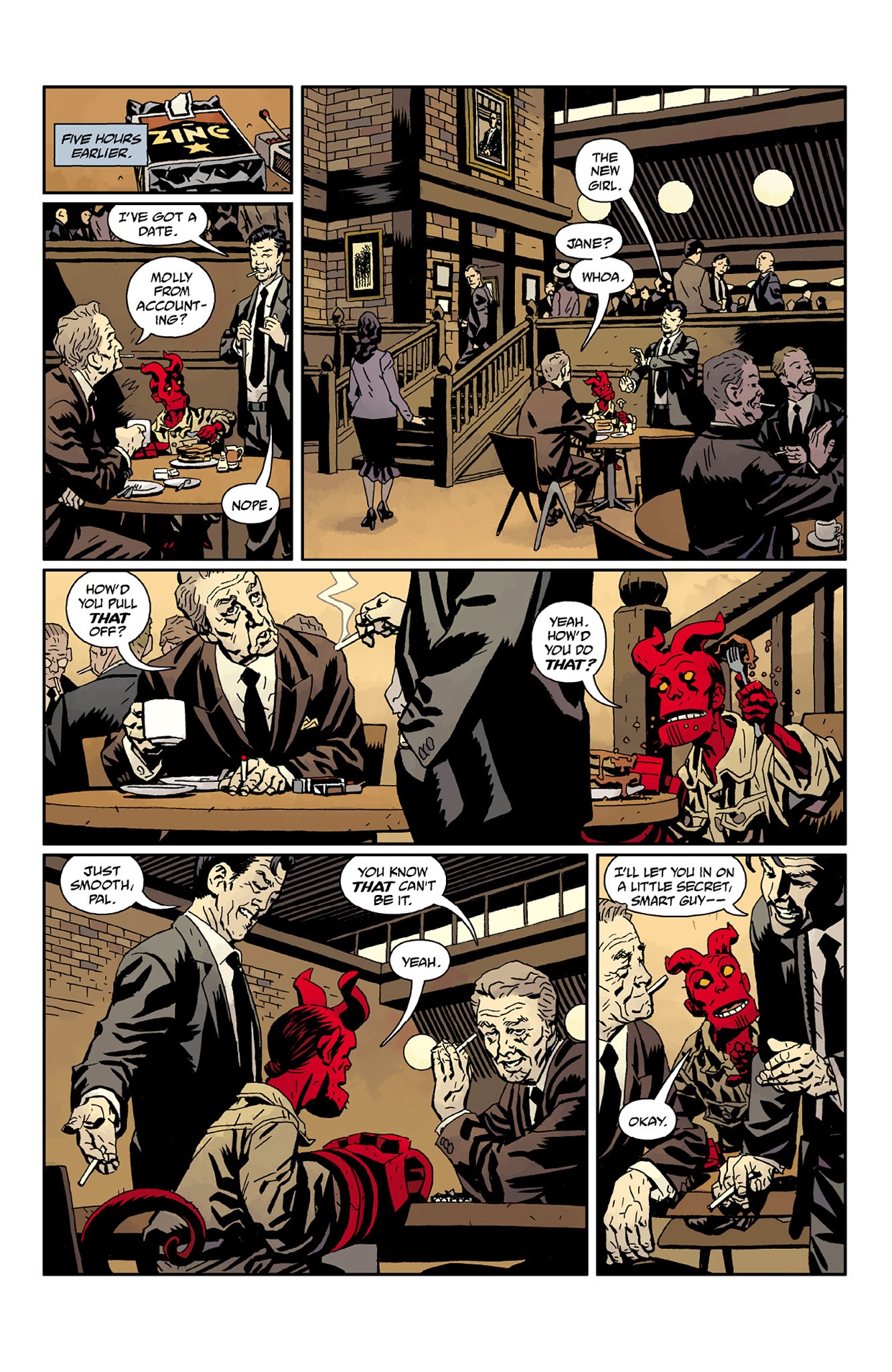 Read online Hellboy: The Midnight Circus comic -  Issue # TPB - 14