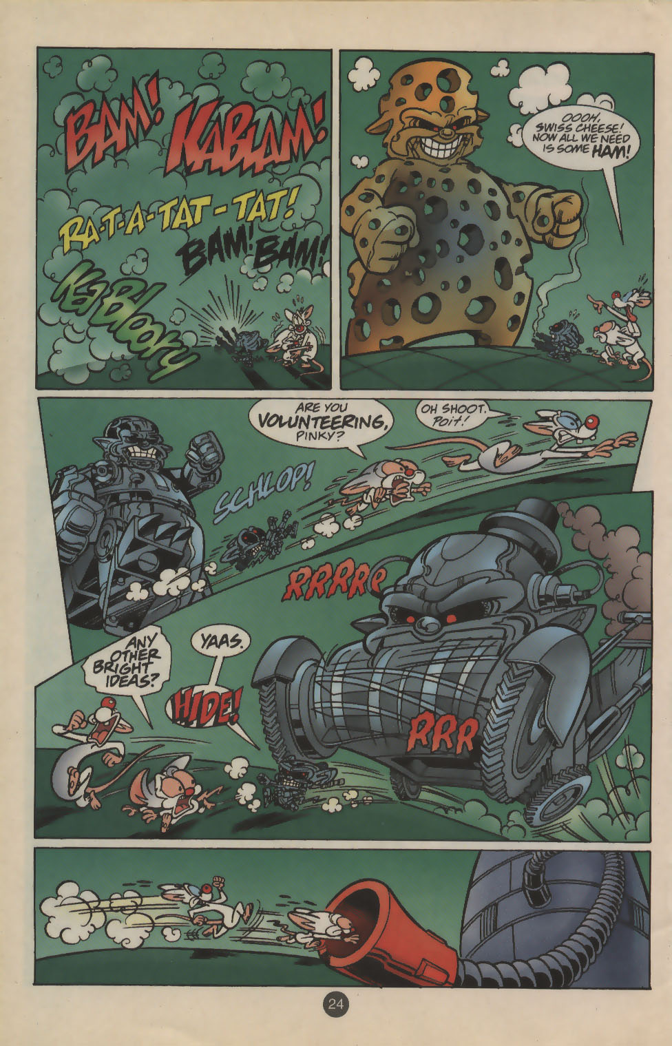 Read online Pinky and The Brain comic -  Issue #16 - 19