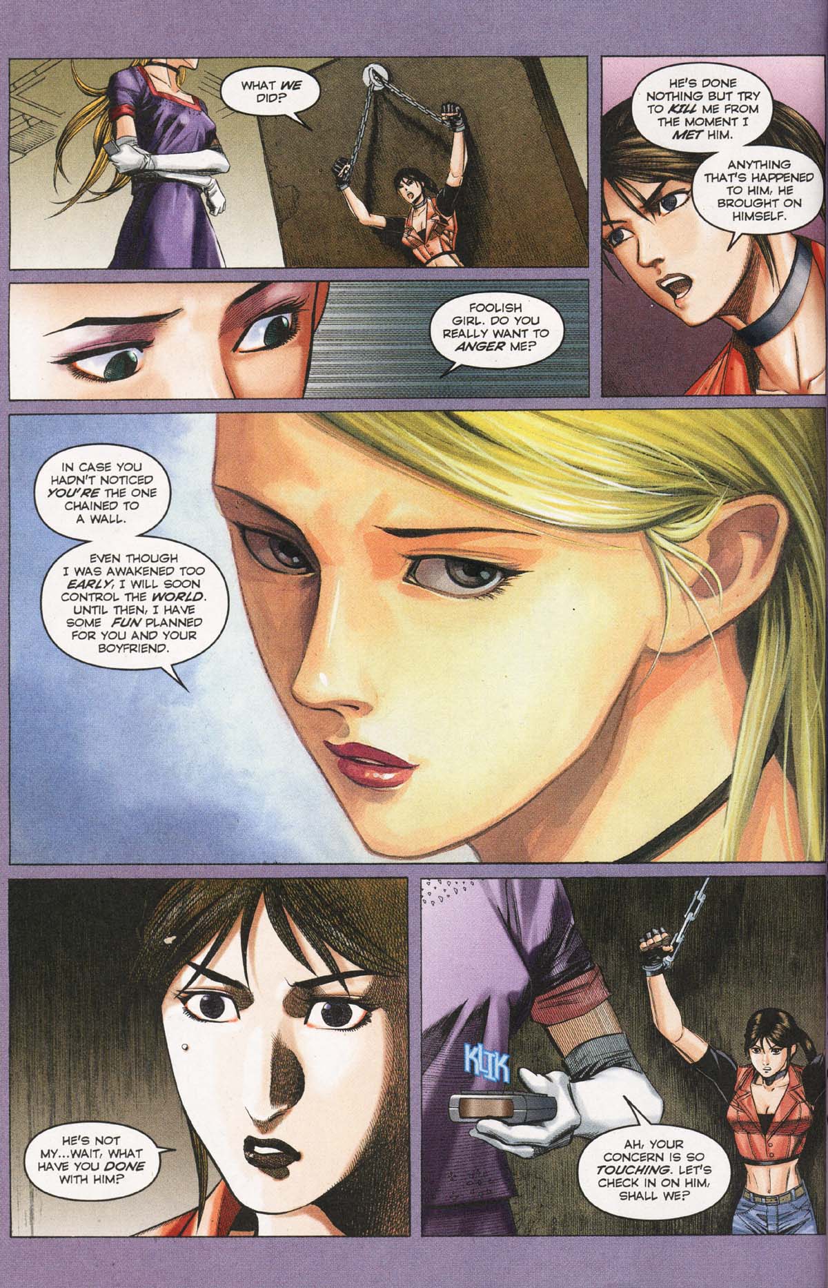 Read online Resident Evil Code: Veronica comic -  Issue #3 - 53