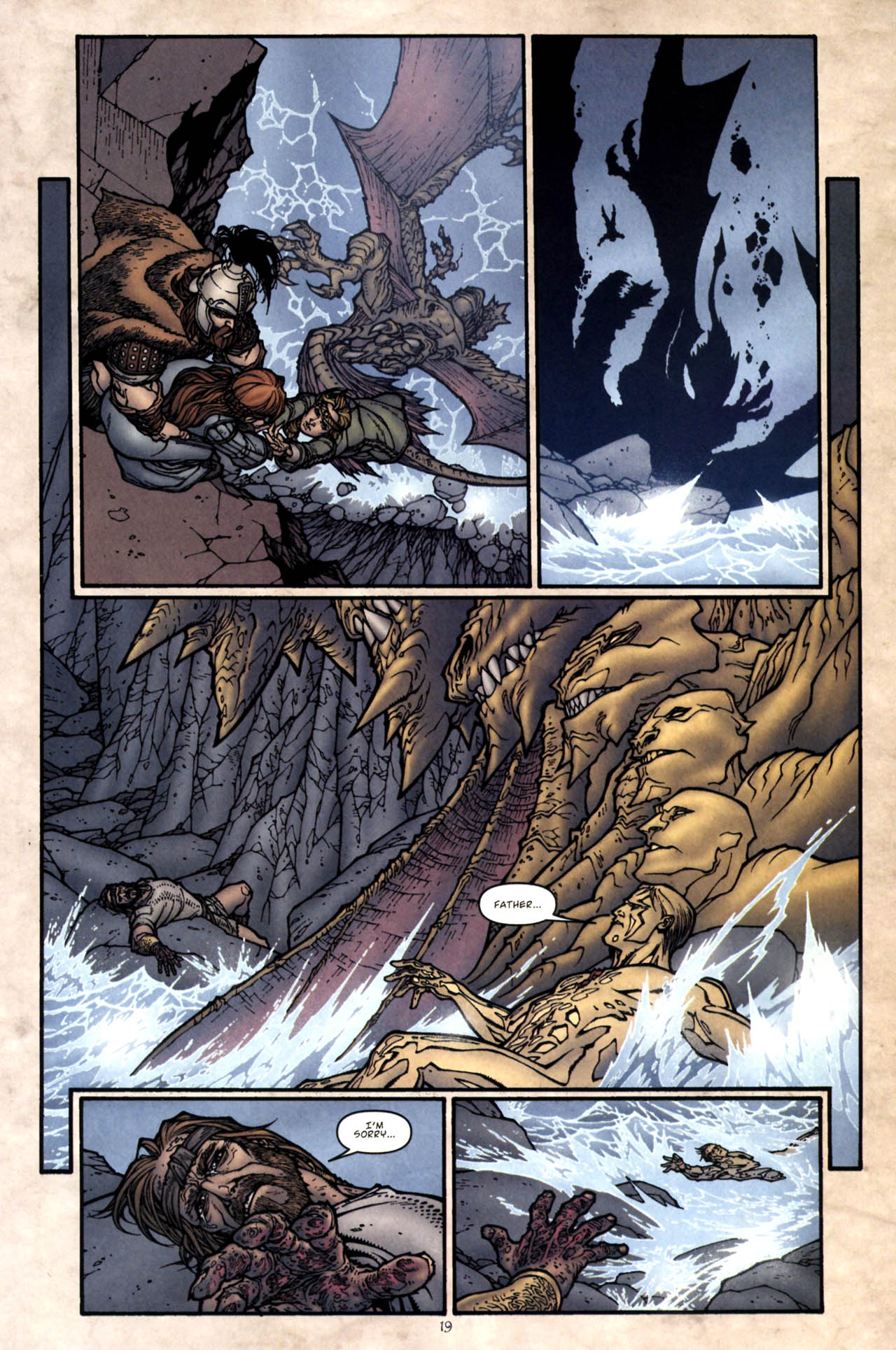 Read online Beowulf (2007) comic -  Issue #4 - 21