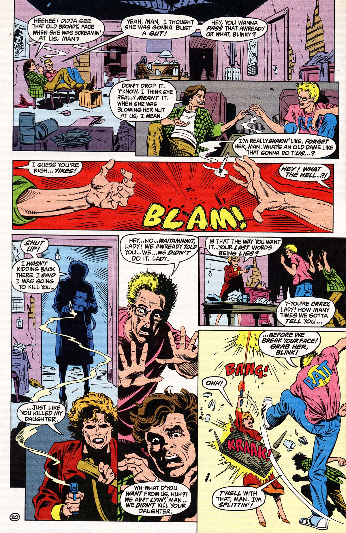 Read online Vigilante (1983) comic -  Issue #24 - 22