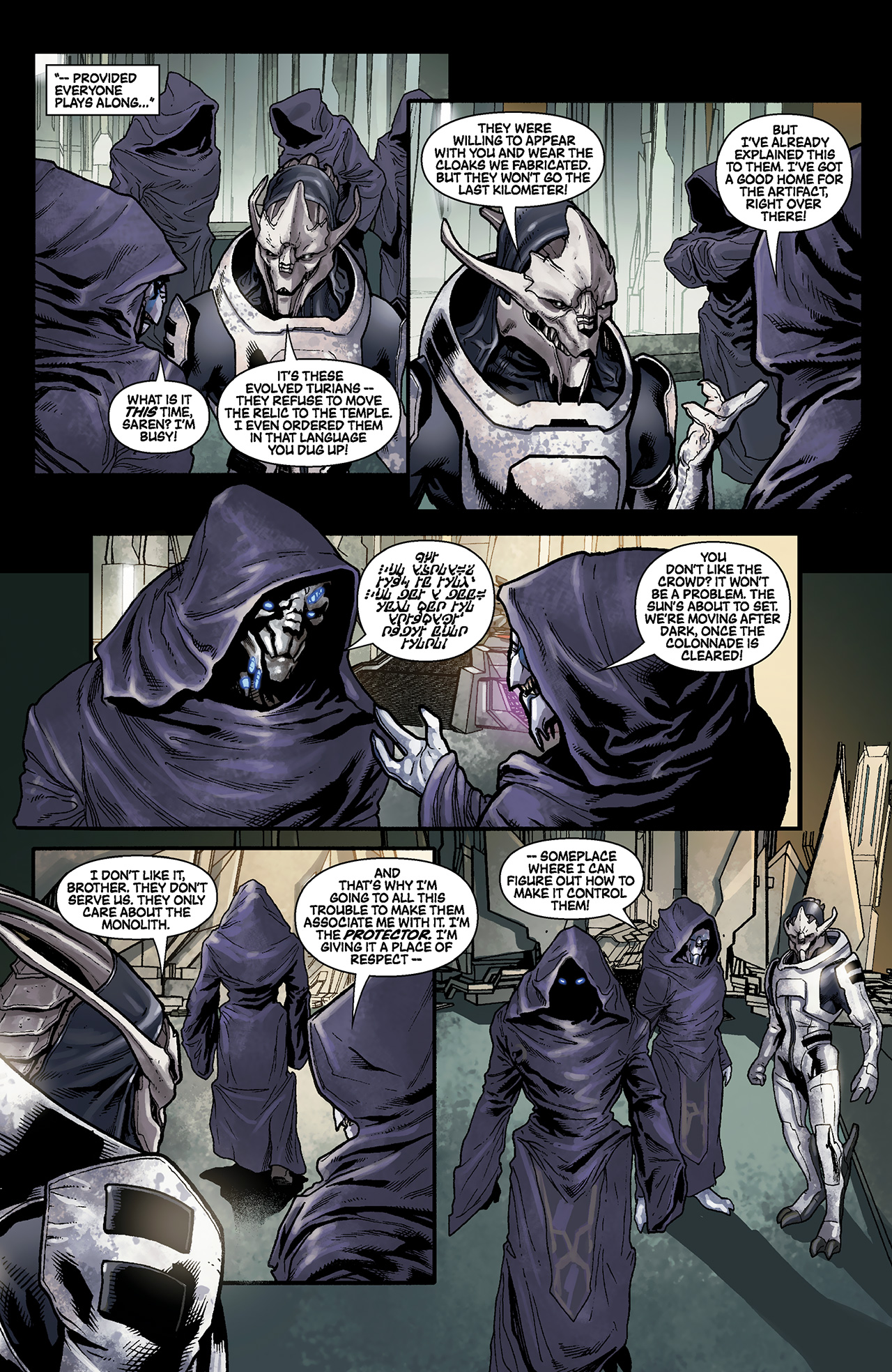Read online Mass Effect: Evolution comic -  Issue #3 - 16