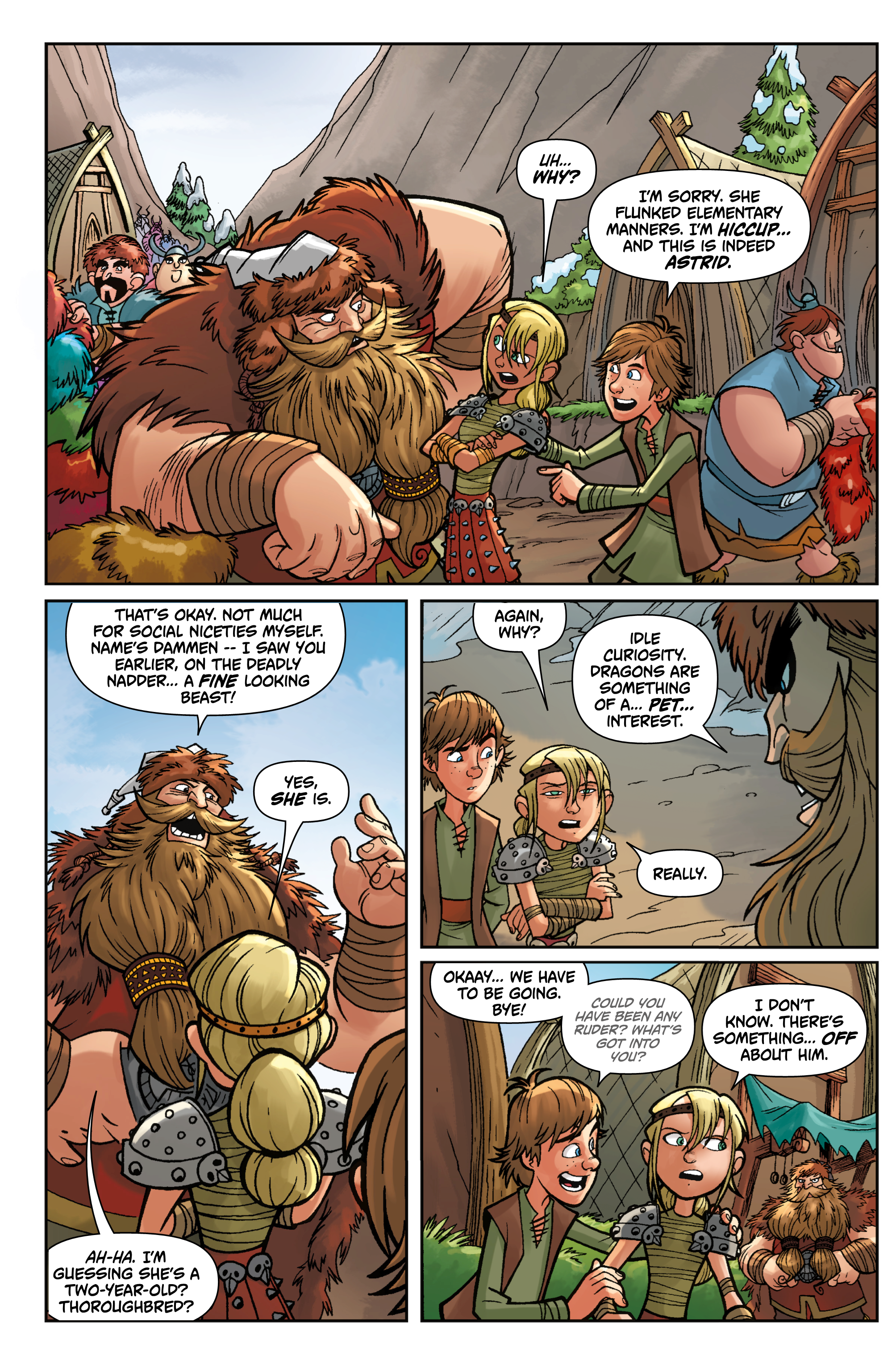 Read online DreamWorks Dragons: Riders of Berk comic -  Issue # _TPB - 15