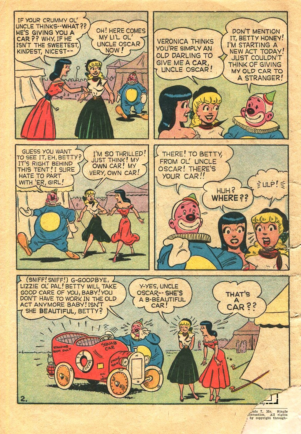 Read online Archie's Girls Betty and Veronica comic -  Issue #1 - 4