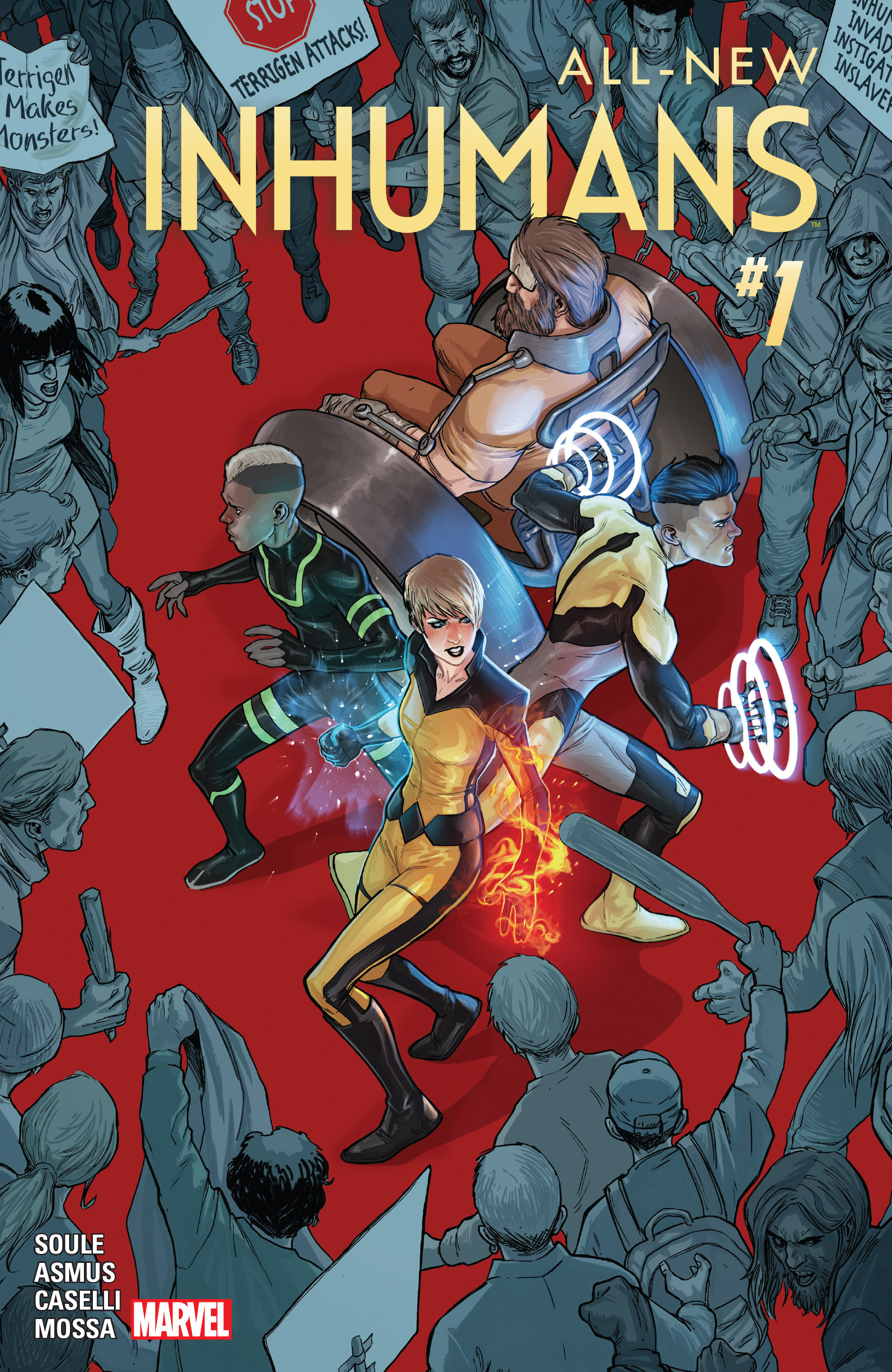 Read online All-New Inhumans comic -  Issue #1 - 1